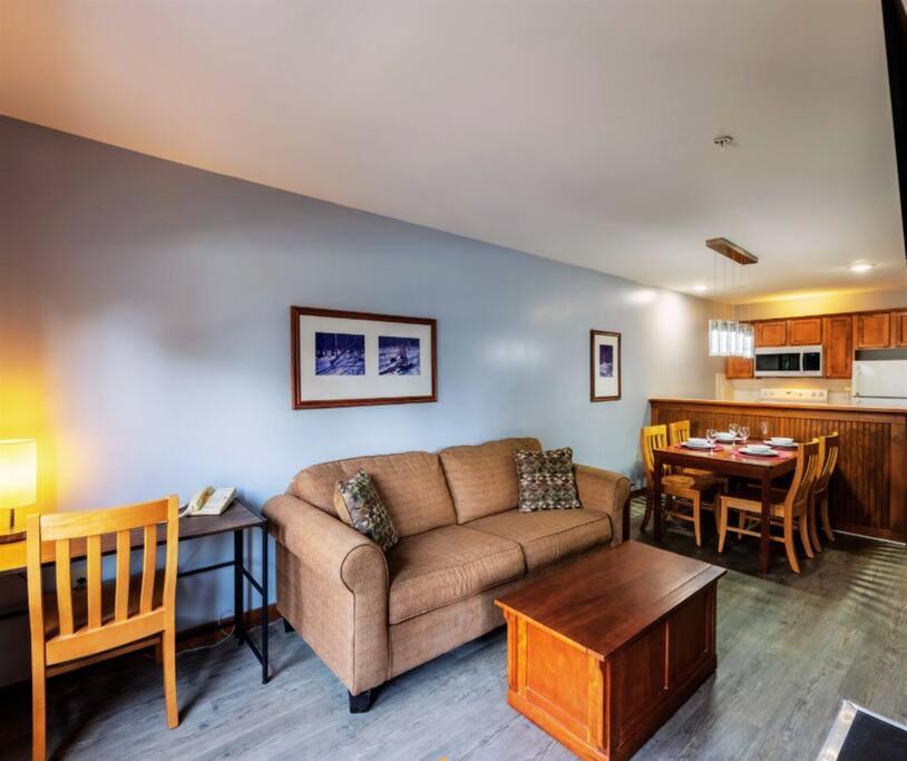 Crest 1BR Ski-inout Condo Hot Tub Snowshoe view 5