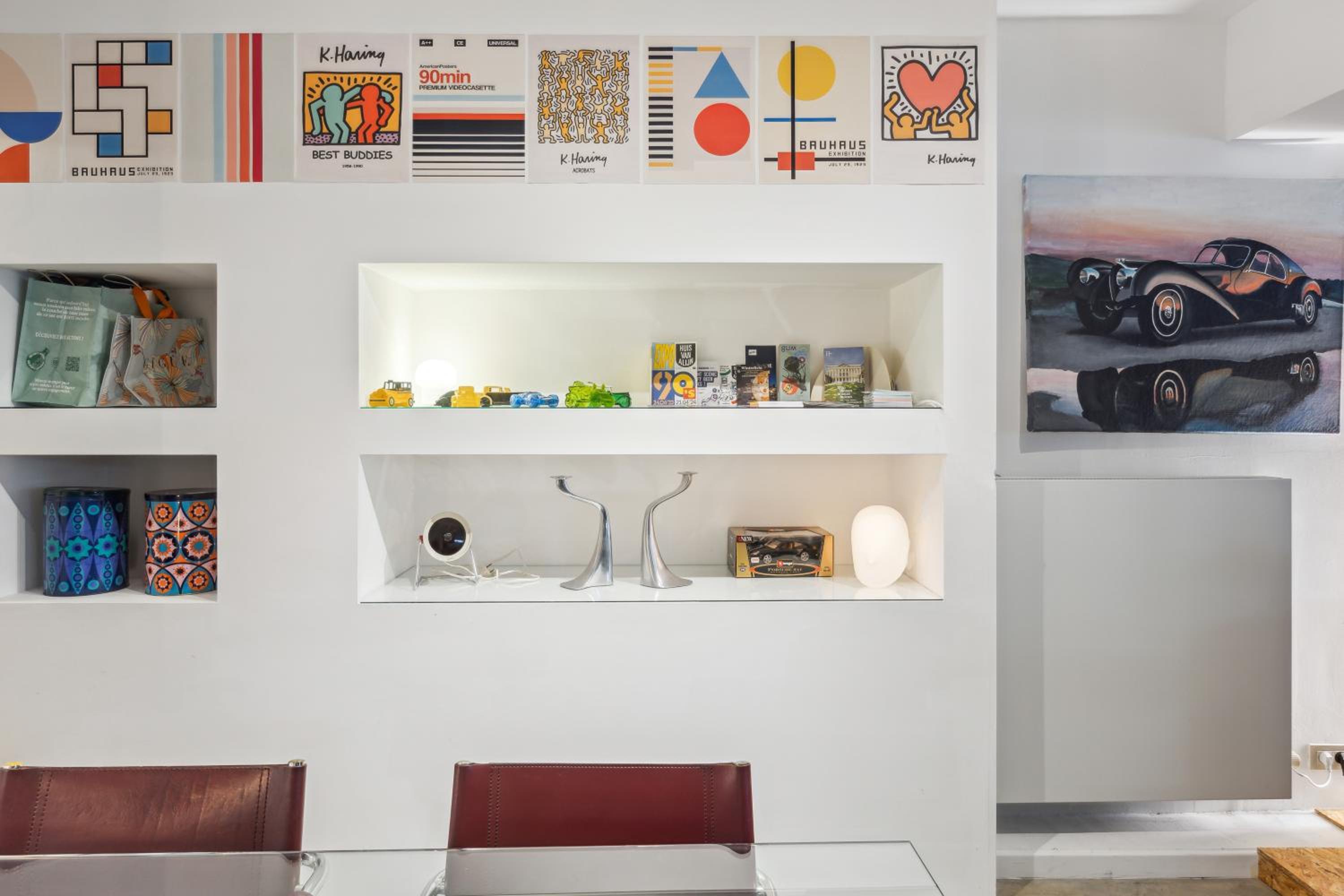 Cosy art studio near station with bikes and garden