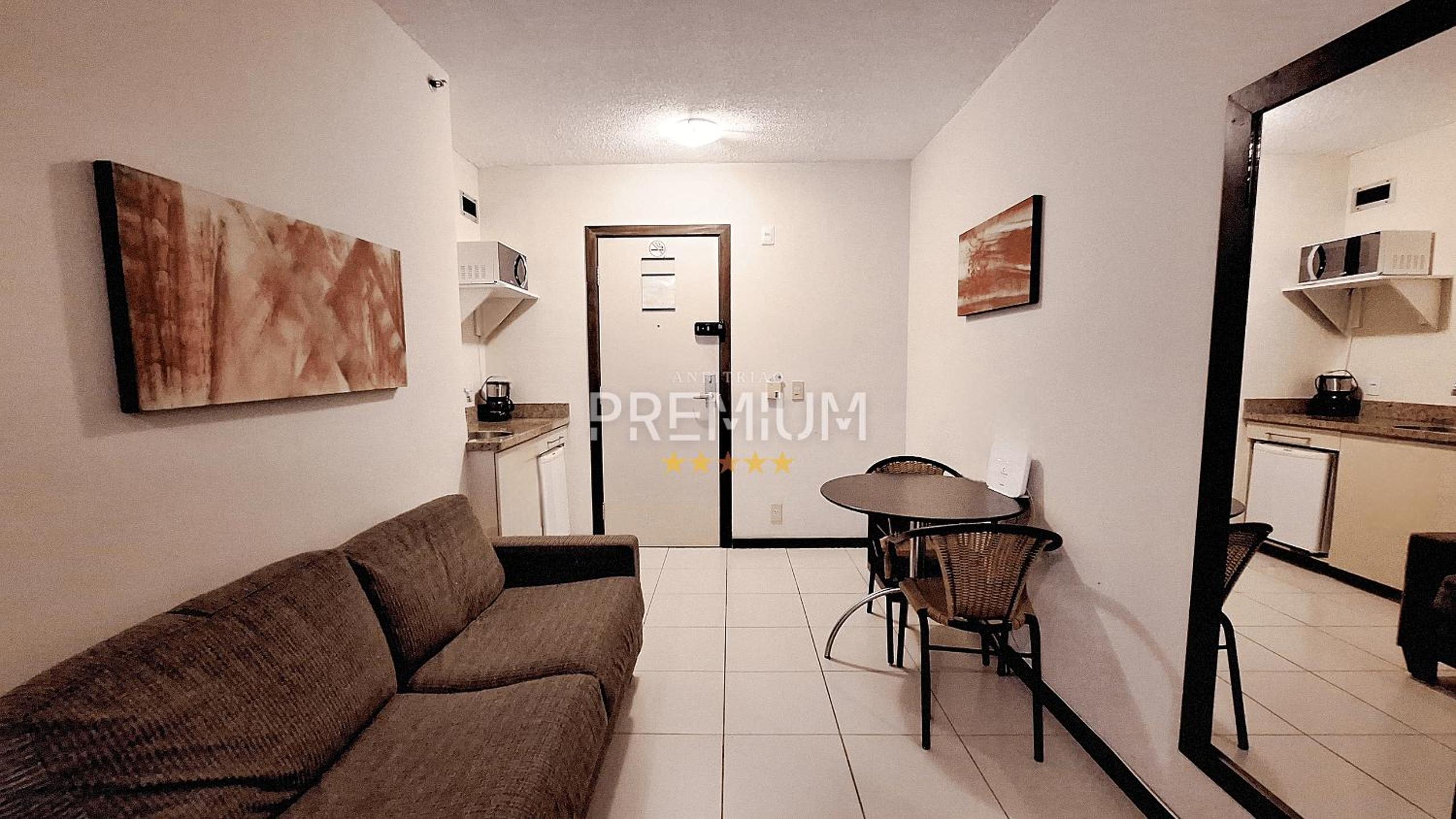 Studio pé na areia, vista, internet e ar