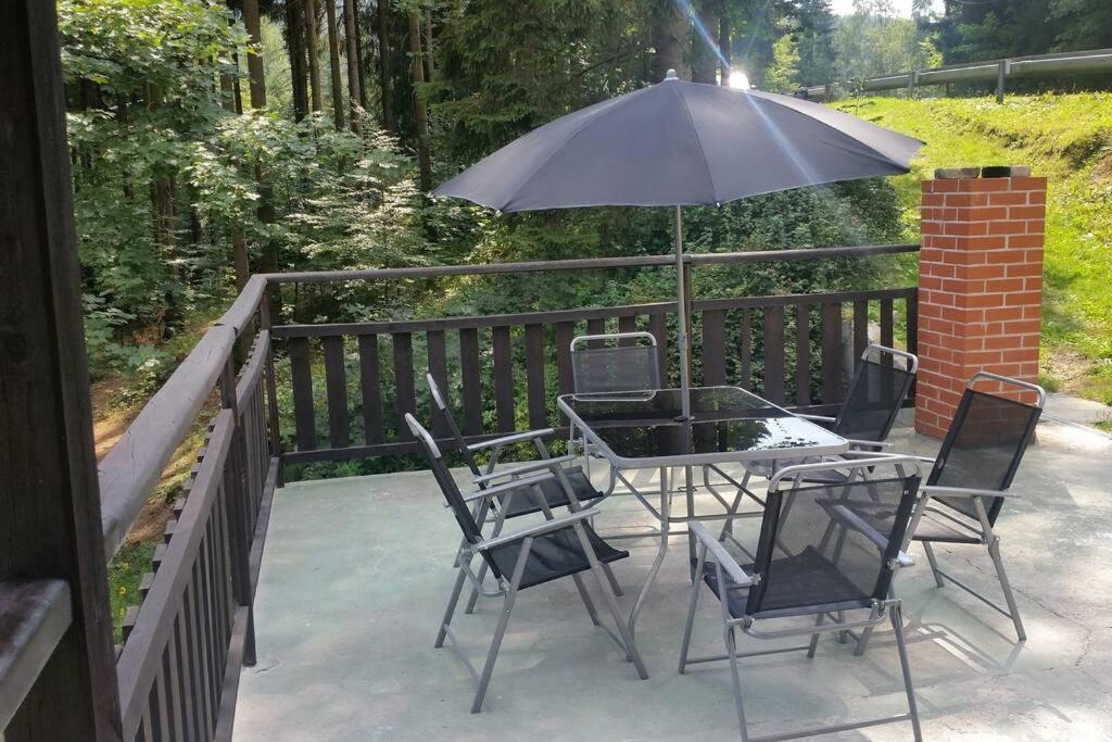 Stylová roubená chalupa Jizerské hory