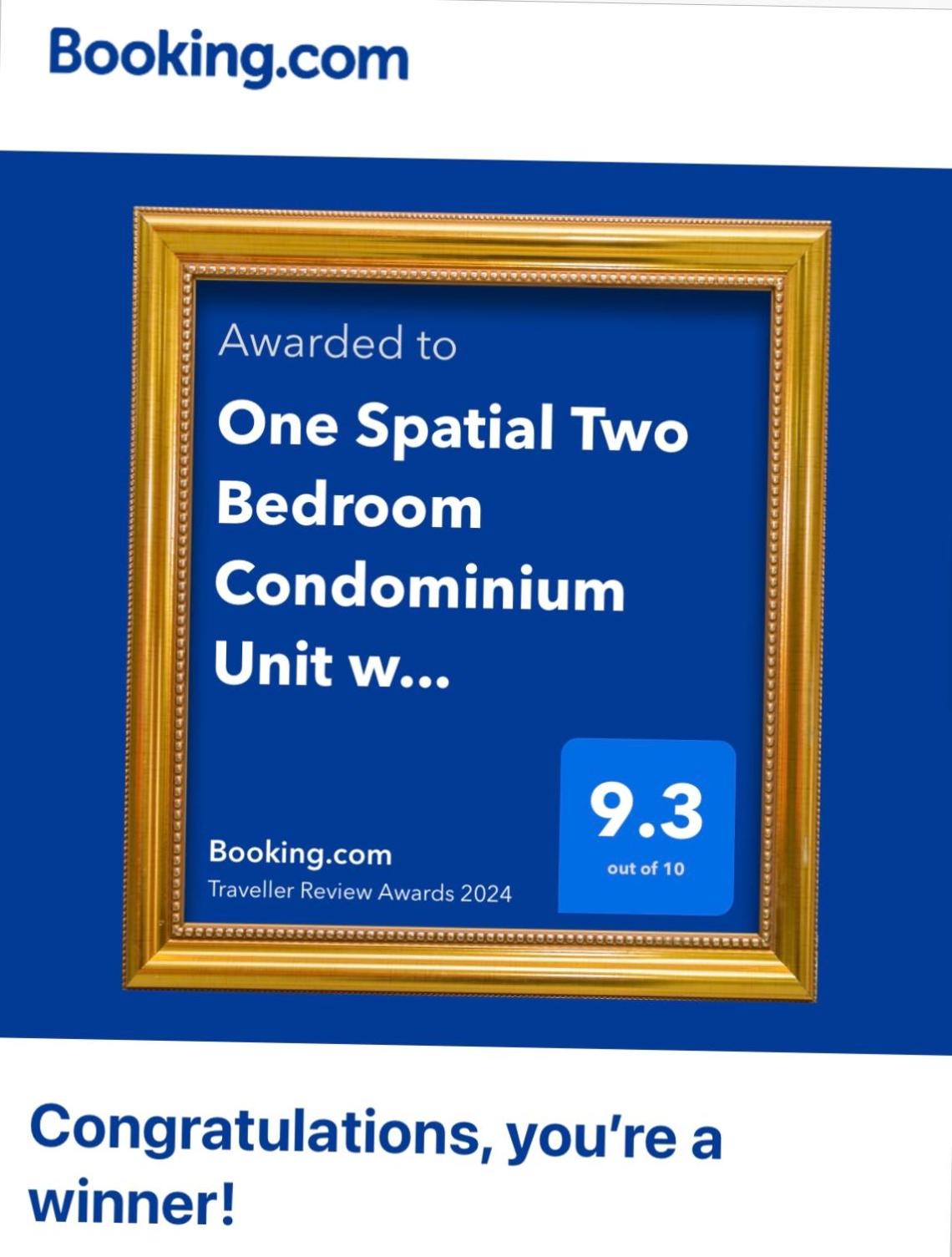 One Spatial Two Bedroom Condominium Unit with Pool and Gym free Netflix and wifi view 2