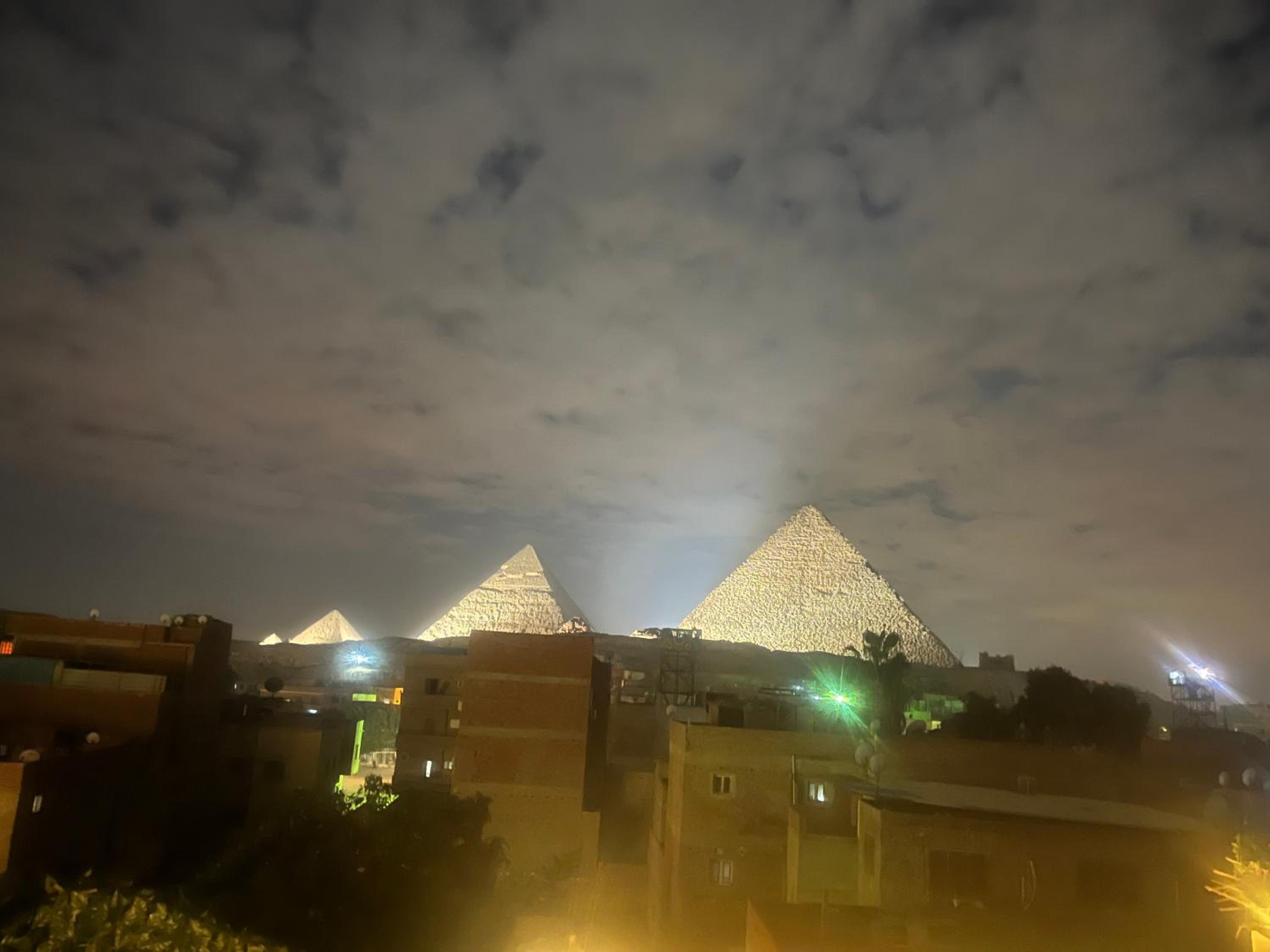 Badr pyramids view
