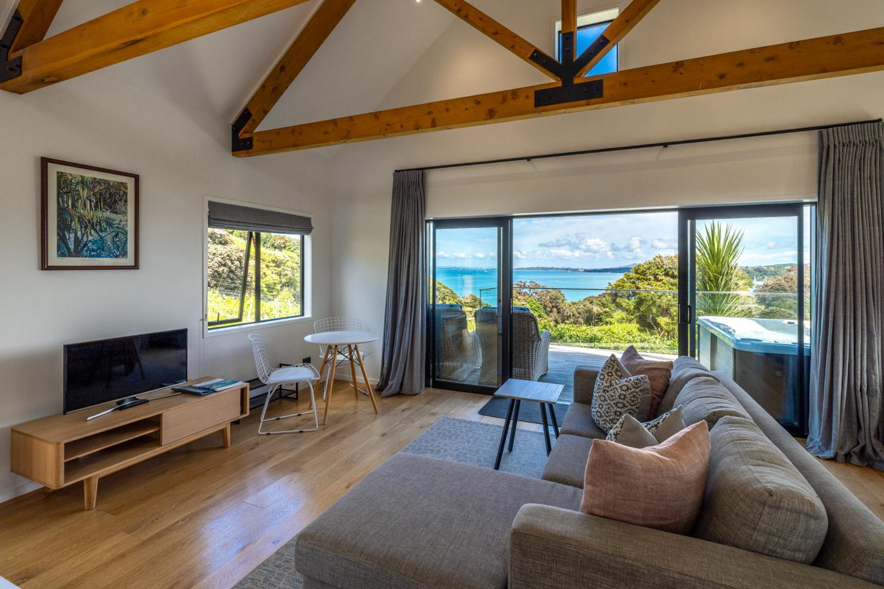 The Guest House at Te Whau Retreat - Stay Waiheke view 5