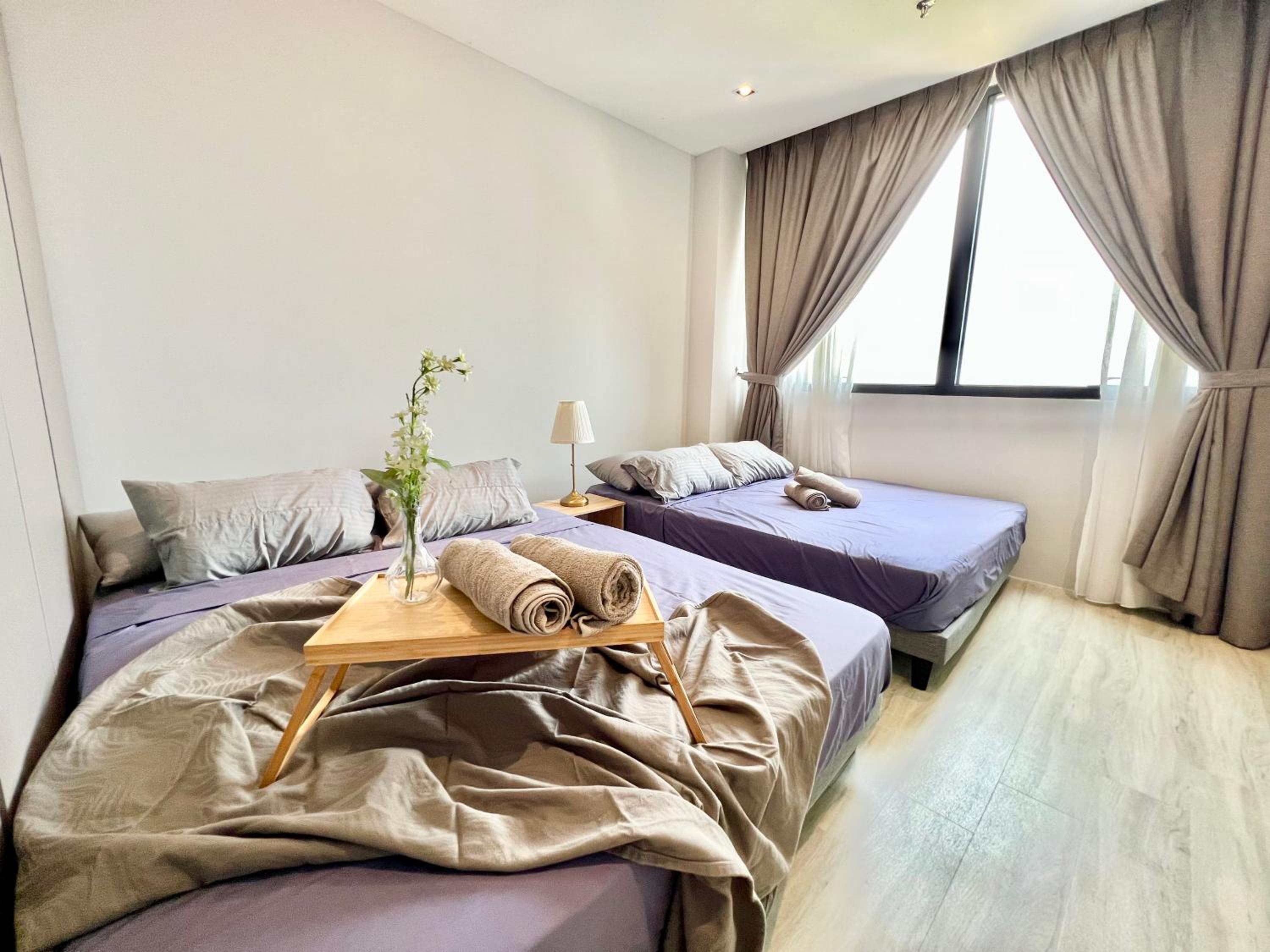 LB Cozy Home 1-10Pax 3Room Tropicana 4QBeds BalconyTV photo 4