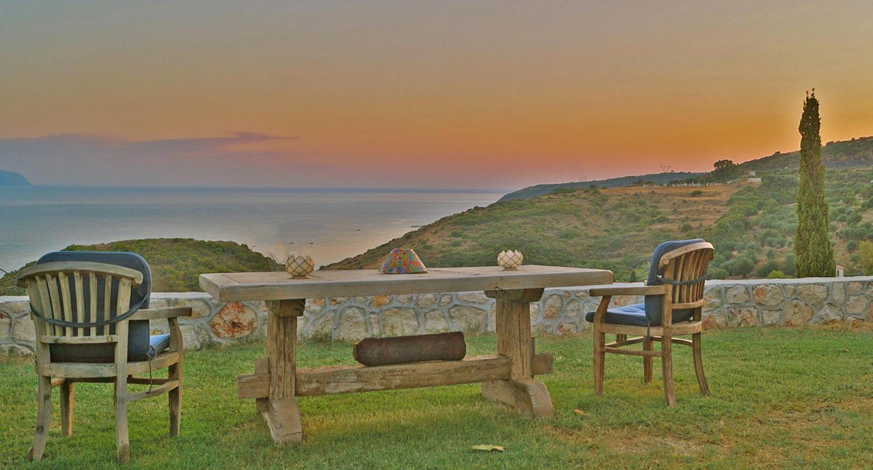 Panoramic Sea View Wooden Cottage Ratzakli, Kefalonia