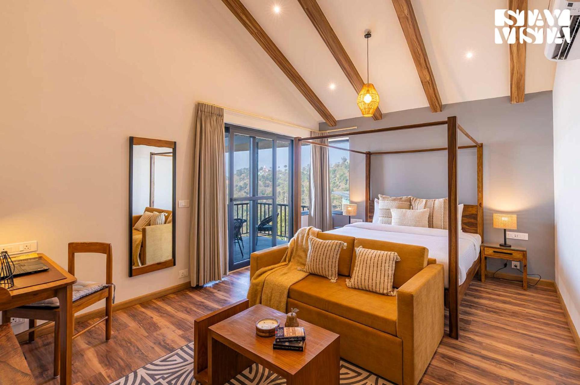 StayVista at Savara with Heated Infinity Pool and Jacuzzi
