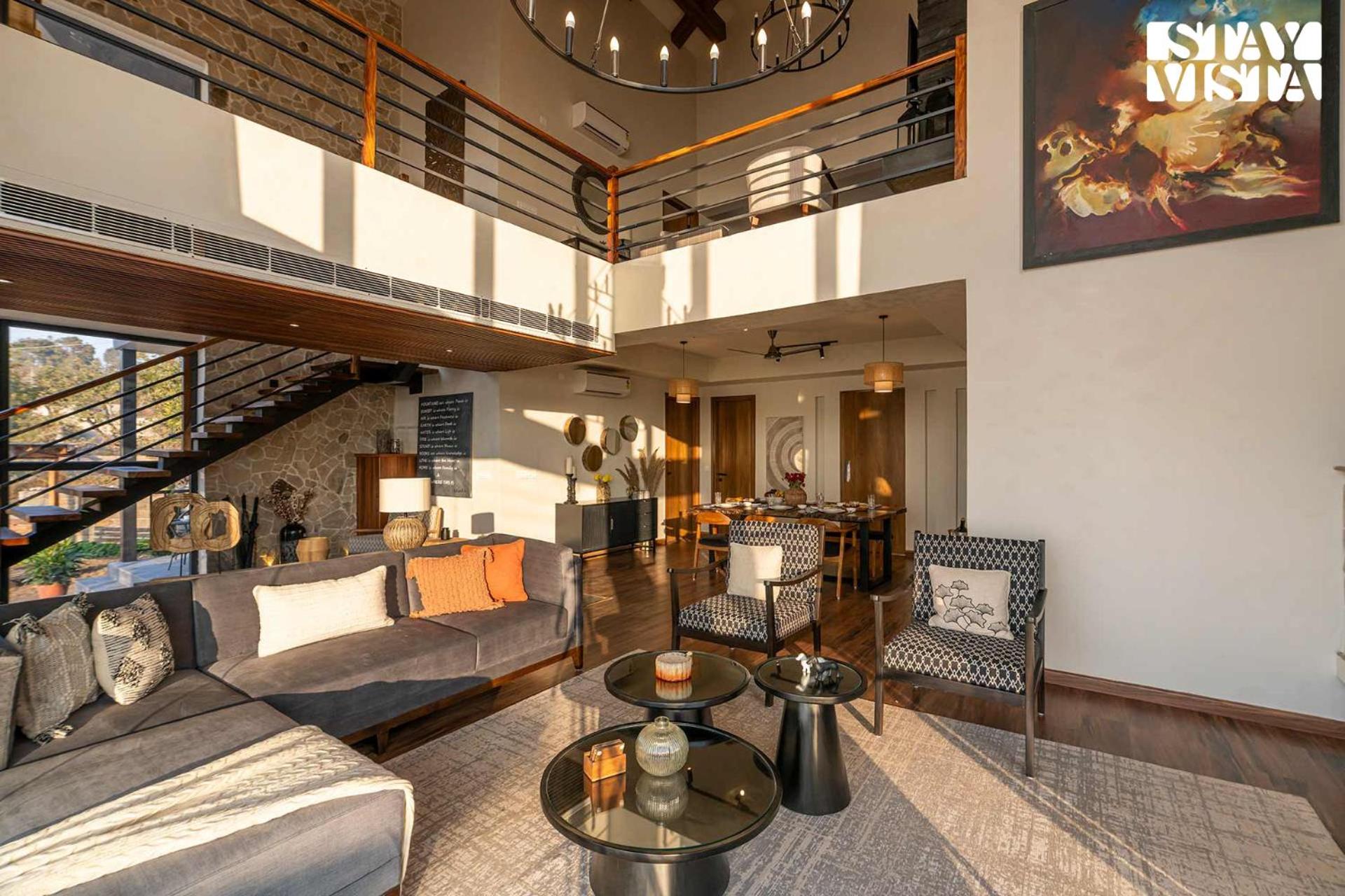 StayVista at Savara with Heated Infinity Pool and Jacuzzi