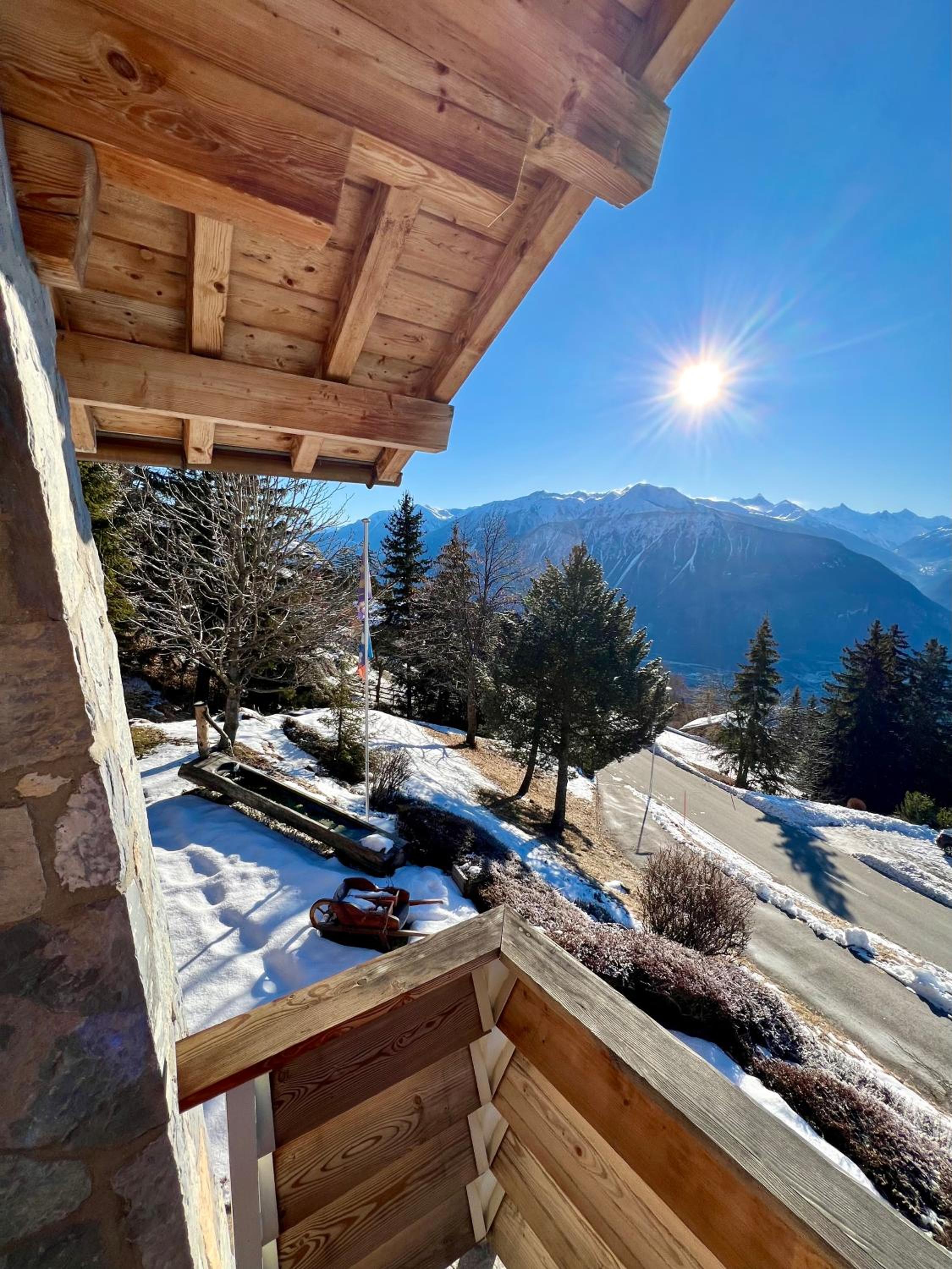 Chalet La Louise avec vue imprenable