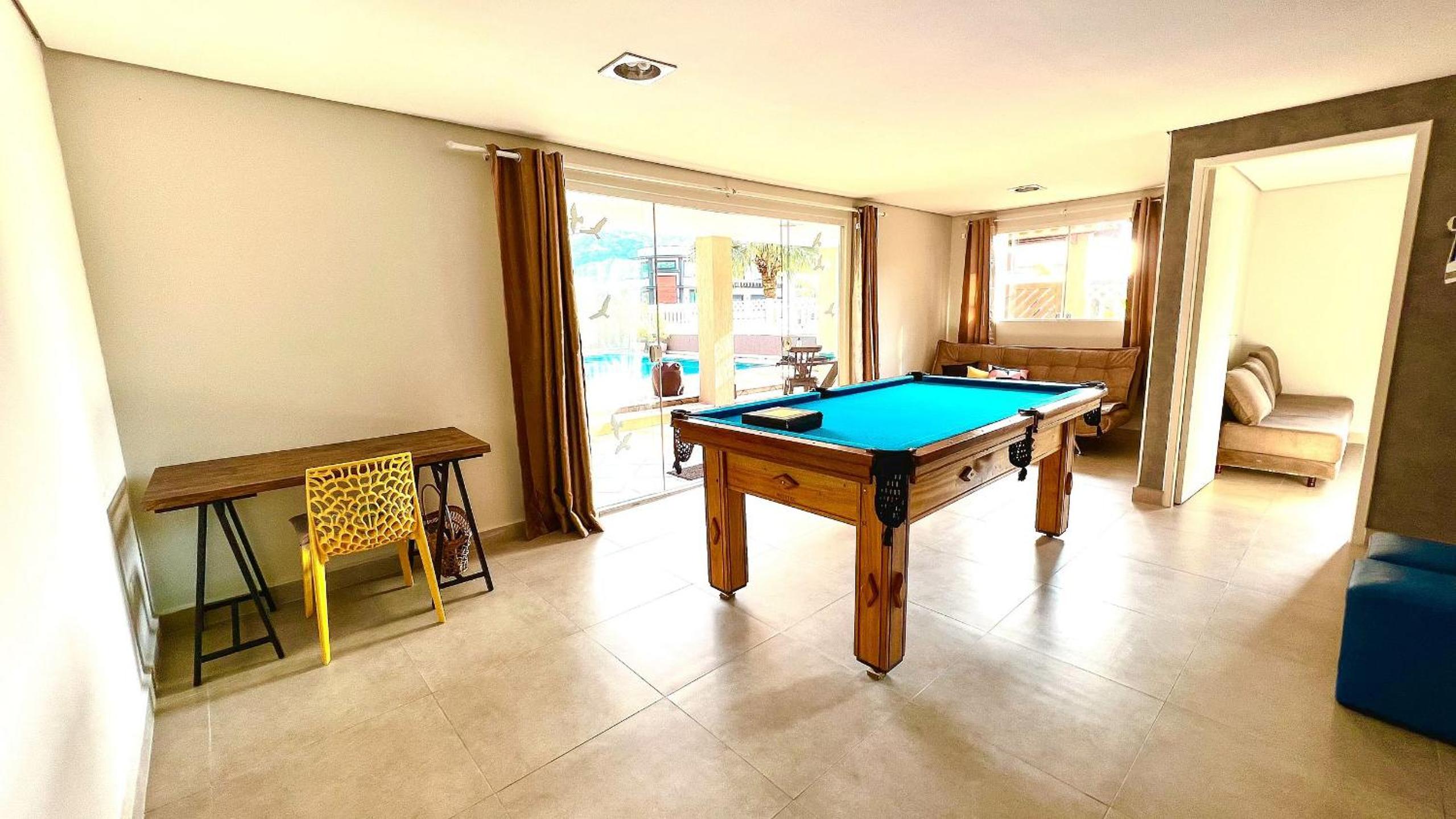 Praia/Piscina com hidro /Pebolim/Sinuca e Wi-Fi