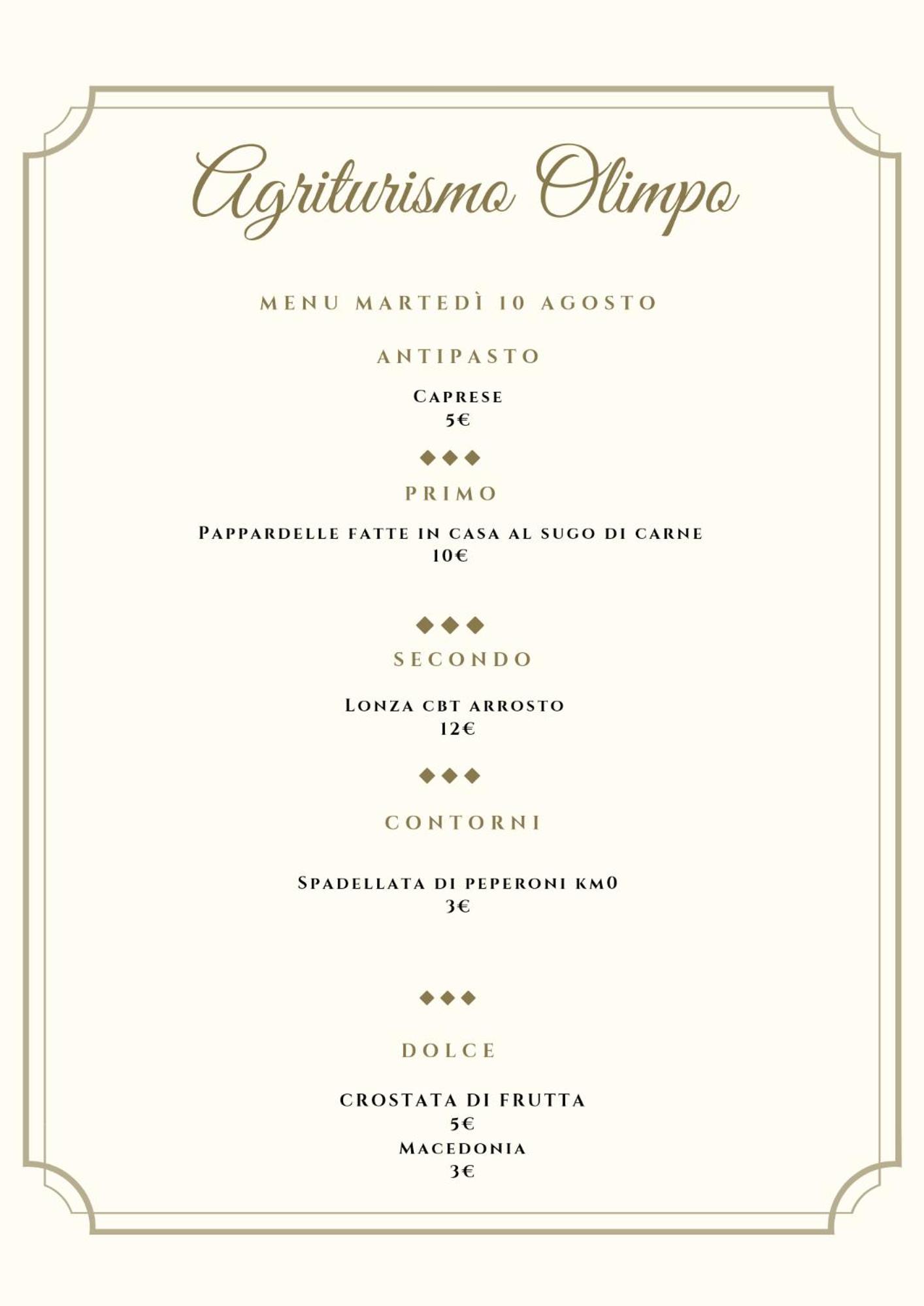 Agriturismo Olimpo