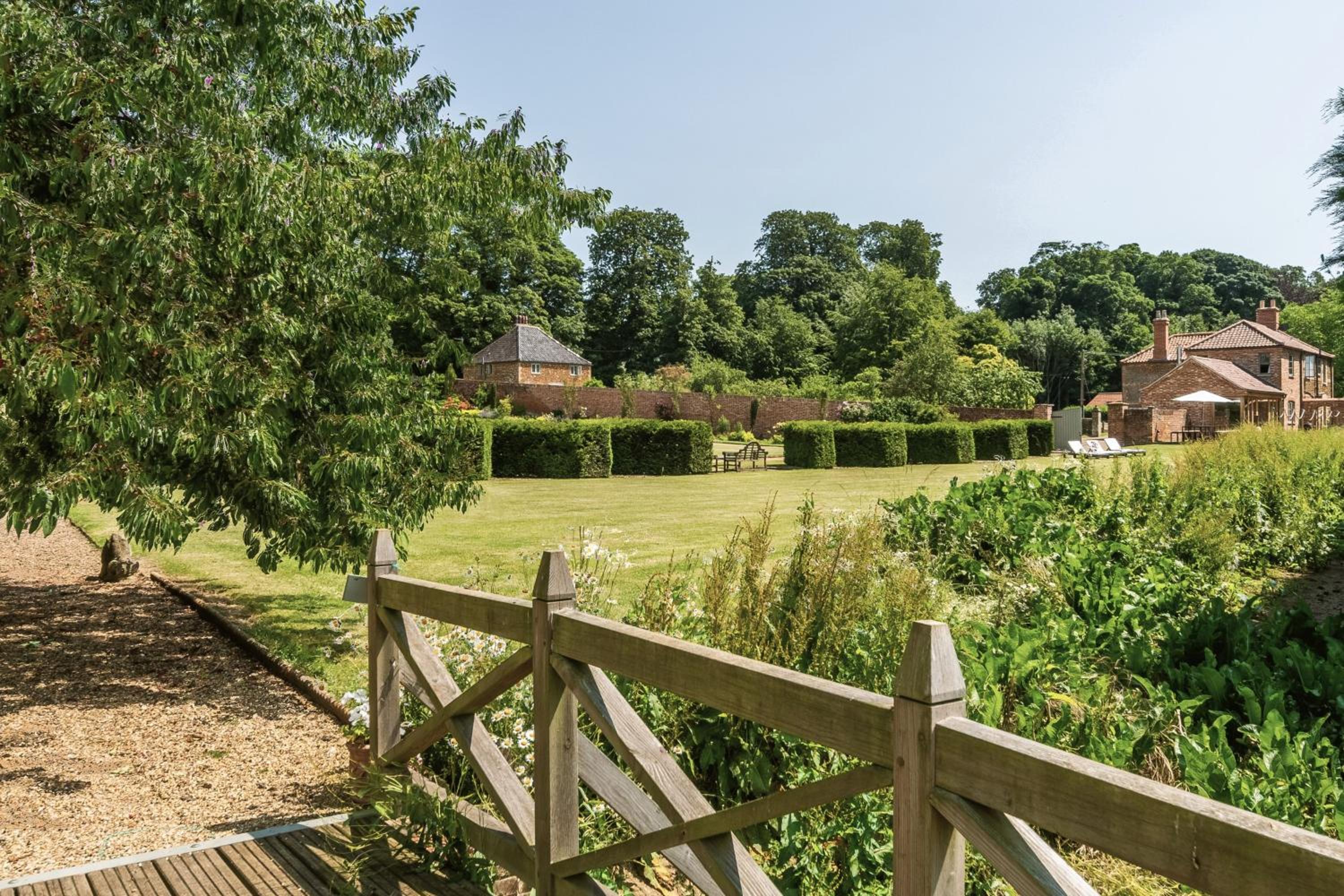 Cottages in the Walled Garden view 2