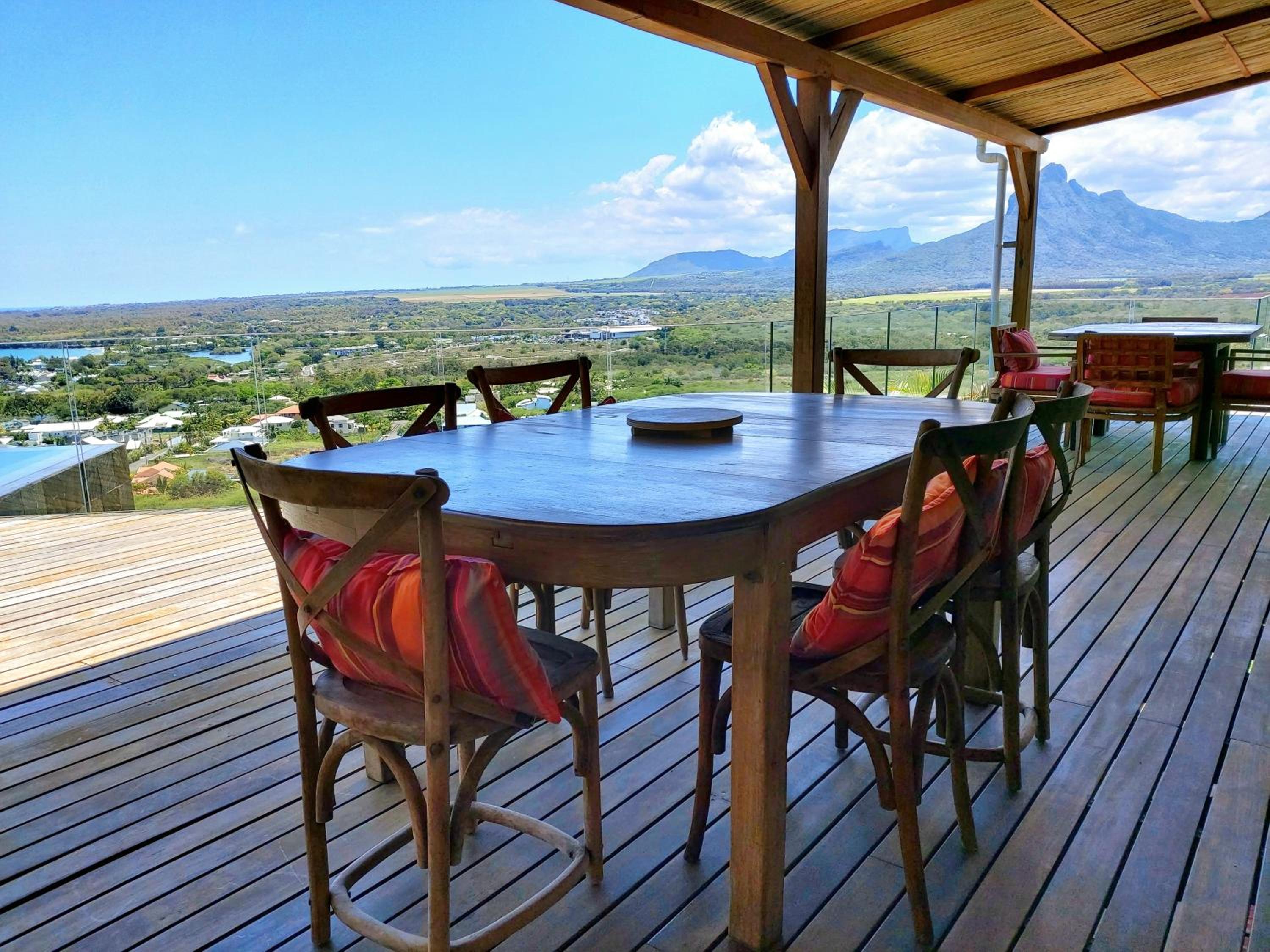 Villa Teranga avec vue panoramique sur la baie de Tamarin
