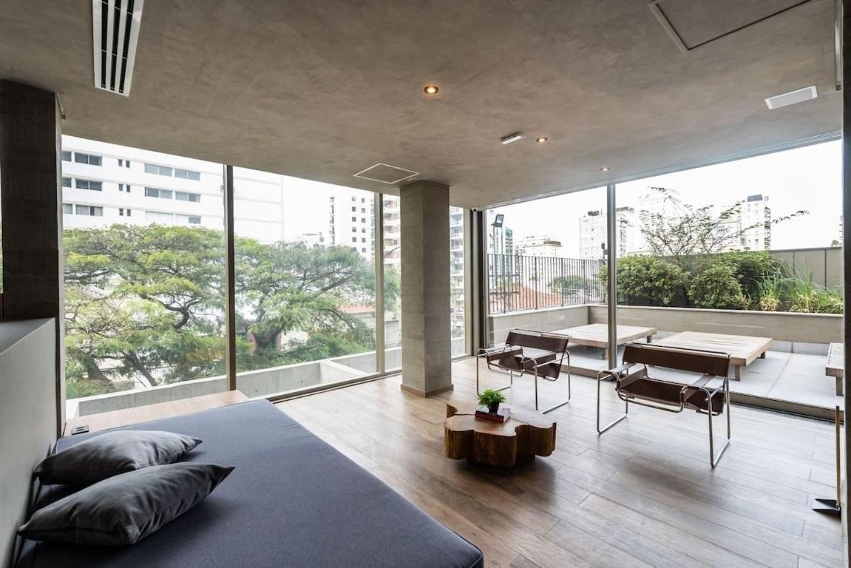 MA79 - Novo Bhaus Jardins - VN Melo Alves - 7o andar - Oscar Freire 200m - Metrô 300m - Piscina - Academia - Coworking - Lavanderia - Vaga de Garagem