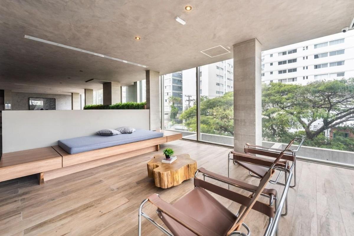 MA79 - Novo Bhaus Jardins - VN Melo Alves - 7o andar - Oscar Freire 200m - Metrô 300m - Piscina - Academia - Coworking - Lavanderia - Vaga de Garagem