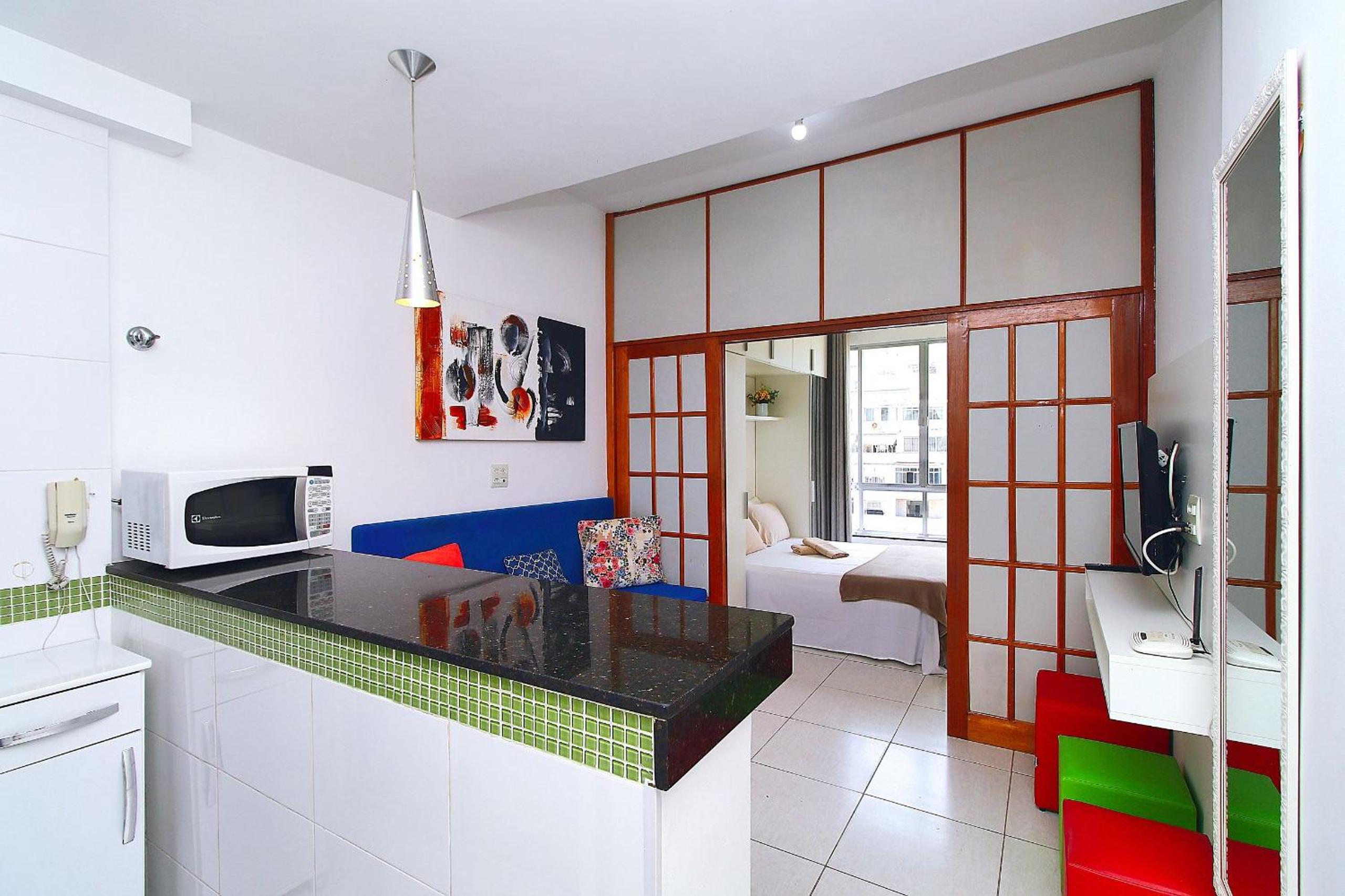 Studio com vista mar incrivel p/ 4 pessoas