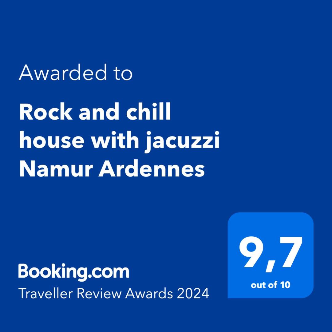 Rock and chill house with jacuzzi Namur Ardennes