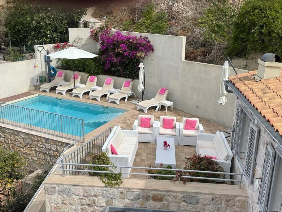 JASMINE VILLA luxury house with private pool, spacious terraces and spectacular sea views view 5