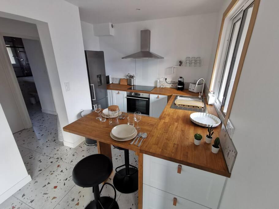 Terrazzo chambres climatisation parking proche remparts
