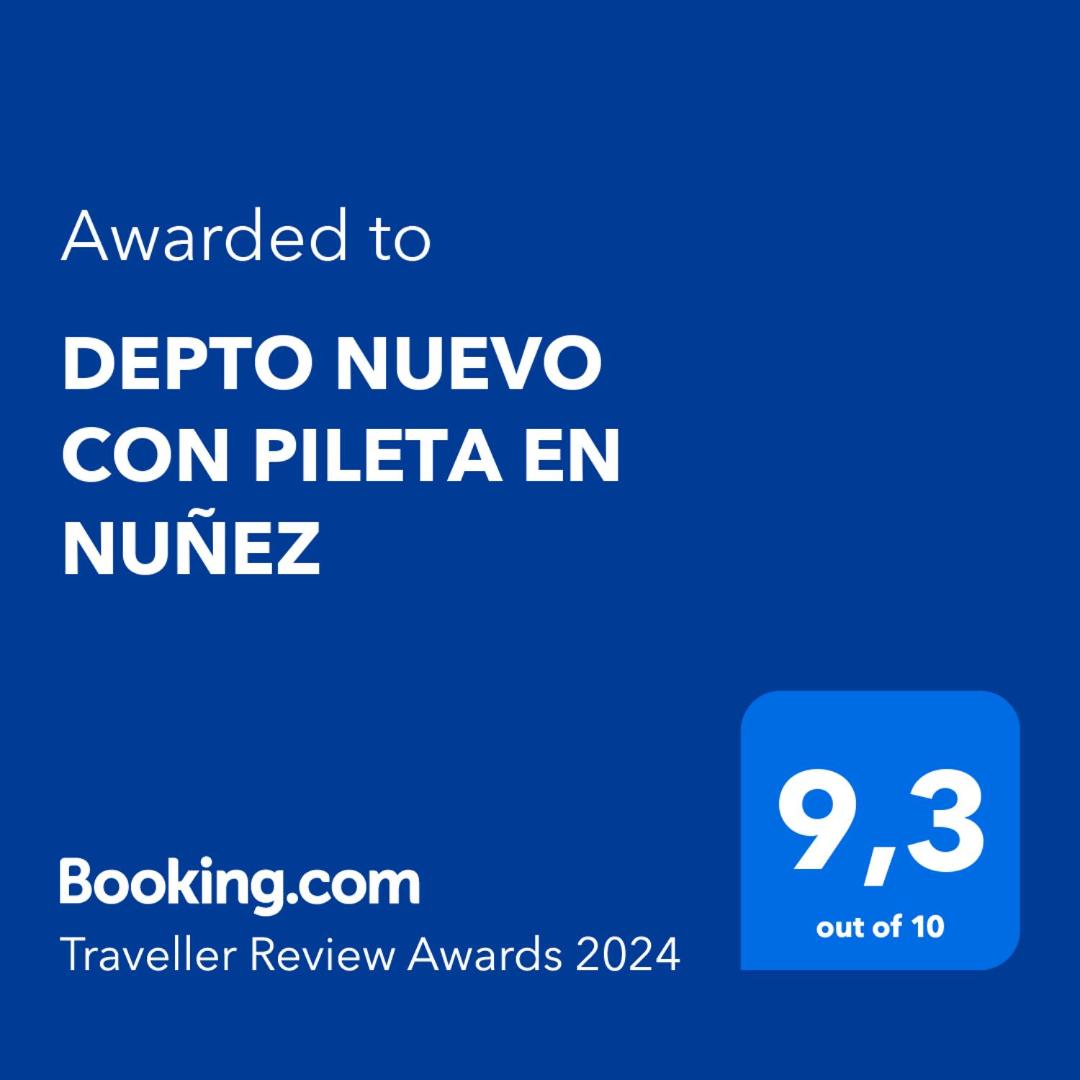 DEPTO NUEVO CON PILETA EN NUÑEZ