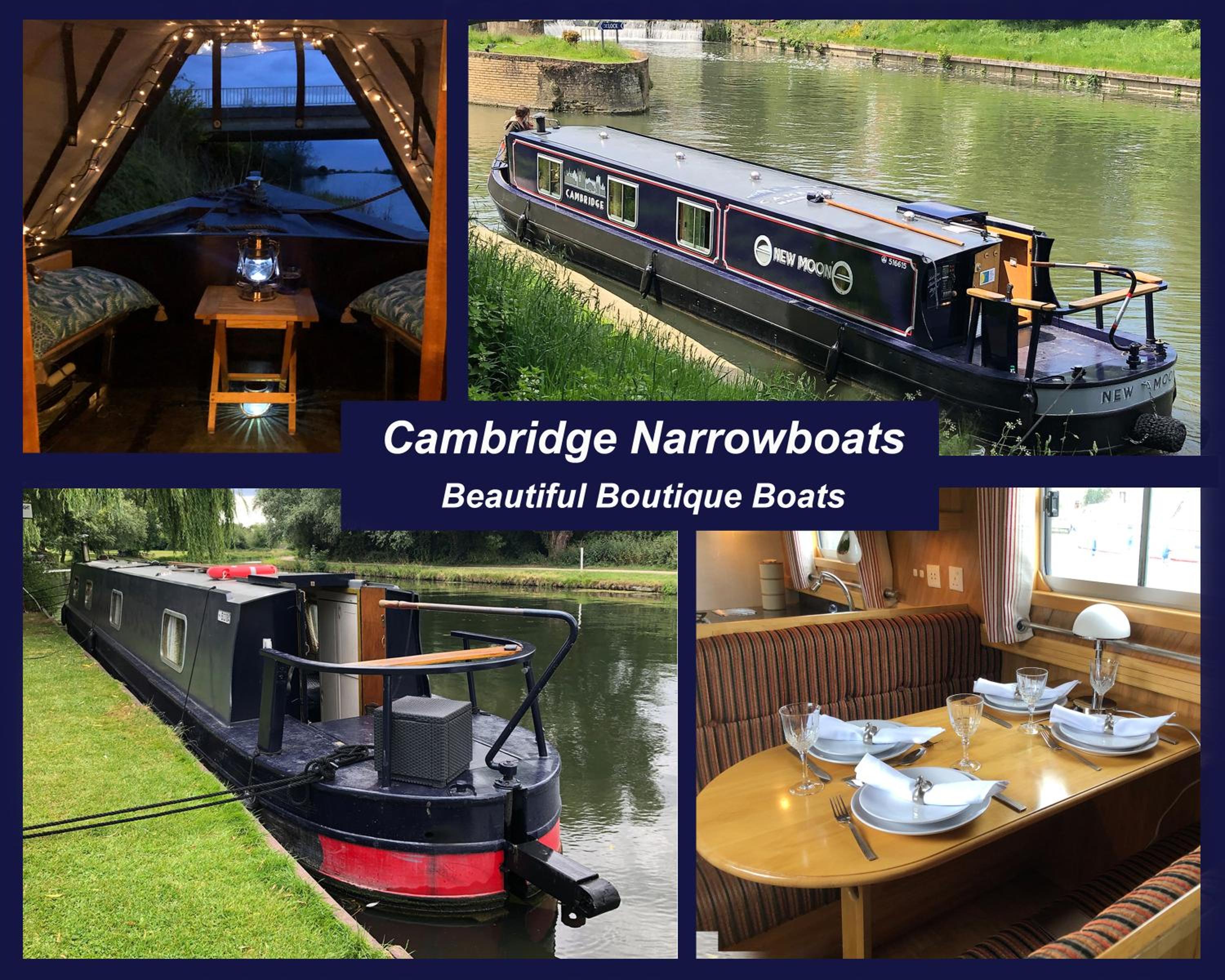 Cambridge Narrowboats - Beautiful New Moon Narrowboat