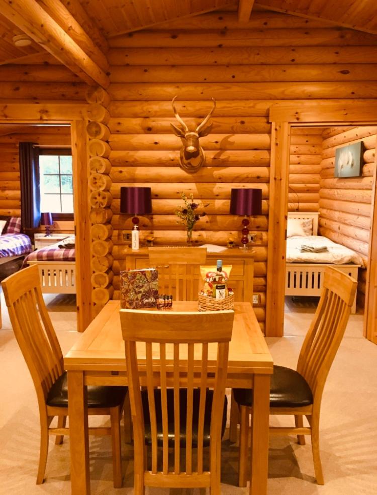 Laura's Lodge Hot Tub Log Cabin, Felmoor Park, Morpeth, Northumberland view 4
