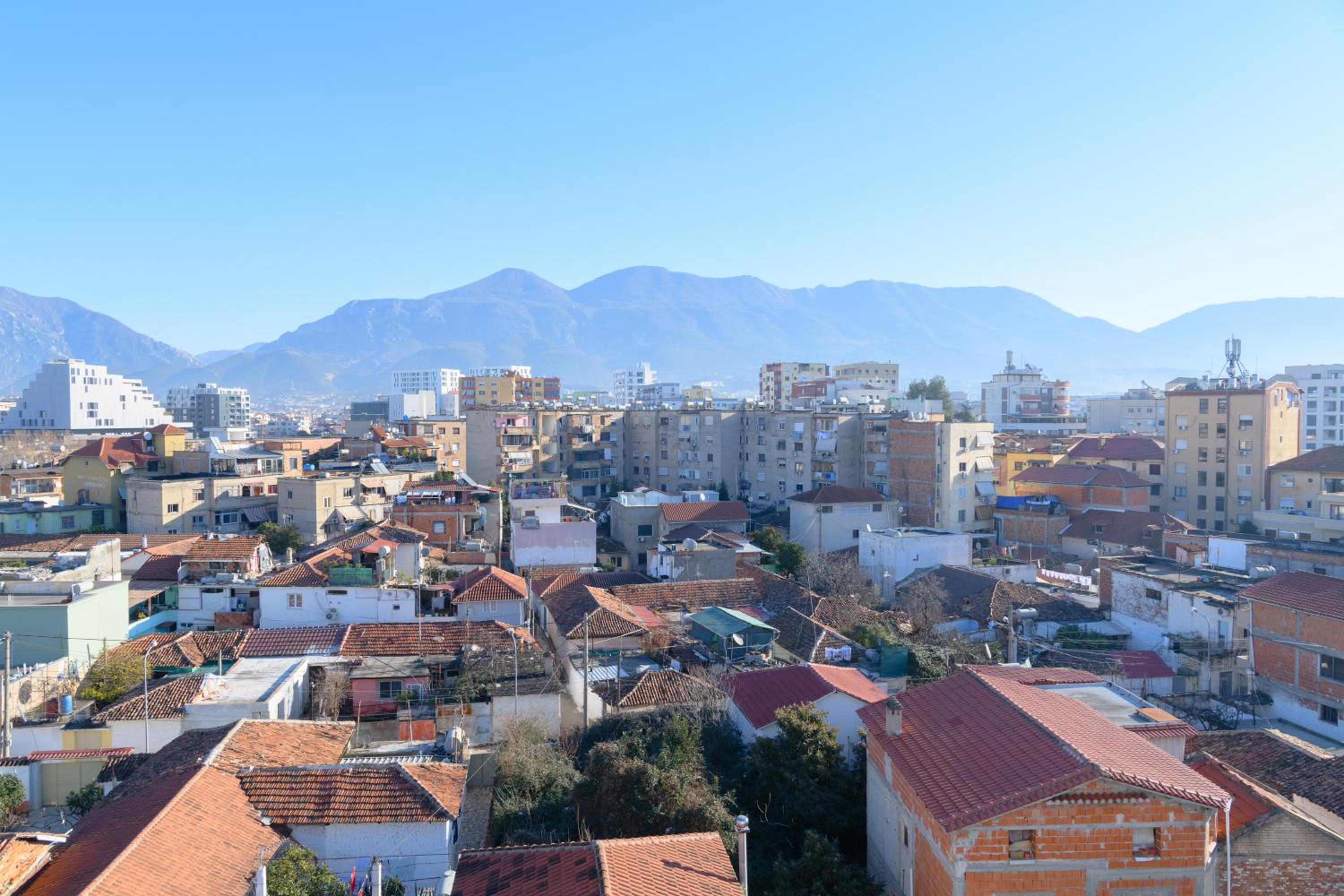 Tirana Cityscape 3- Vibrant Modern Apartment