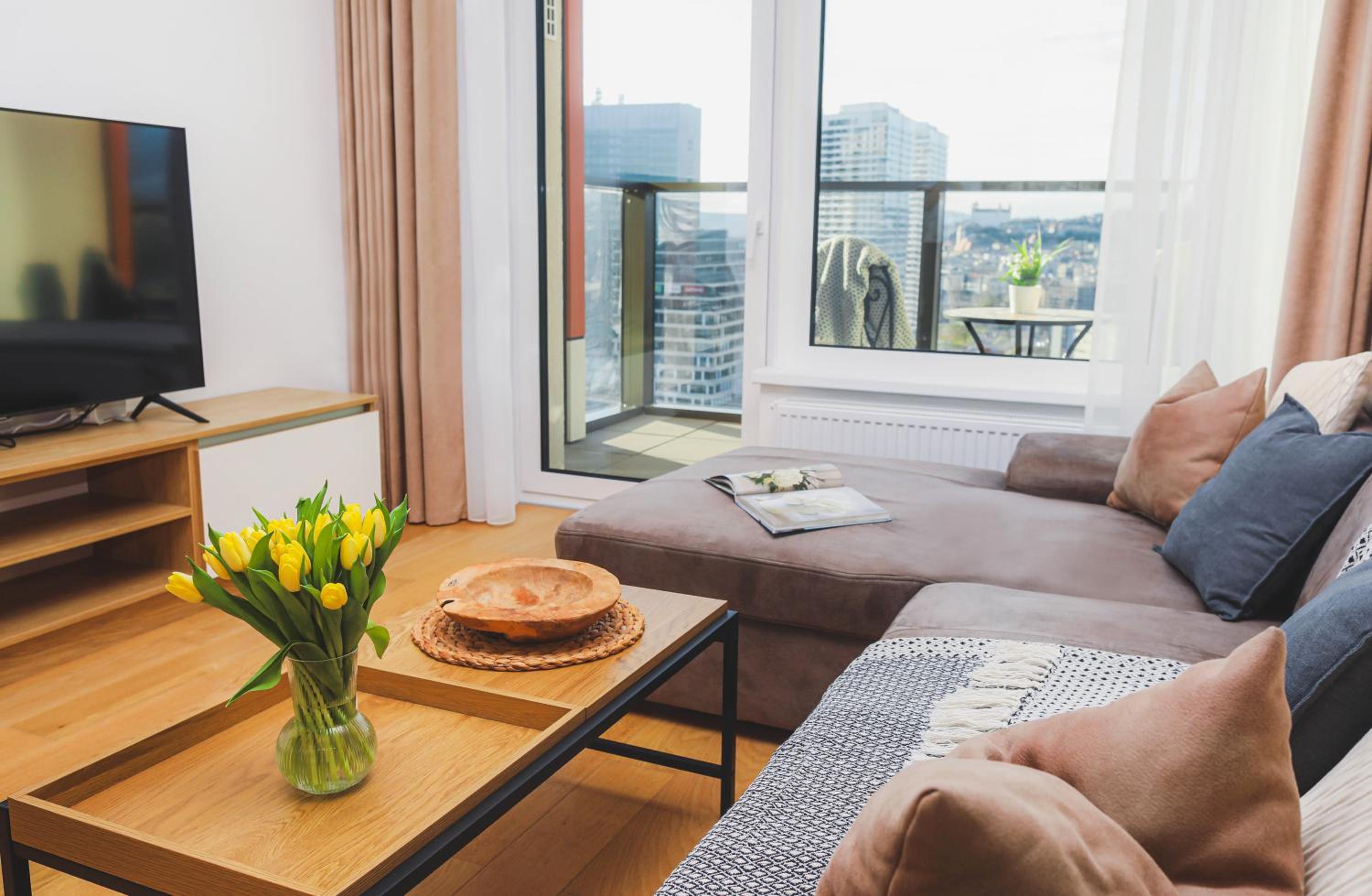 SAG 20th floor Klingerka residence castle view Free parking Free wifi view 3