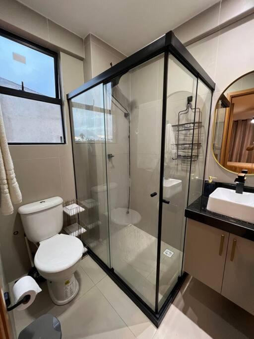 Flat Moderno com Piscina na cobertura em Porto de Galinhas para até 5 pessoas