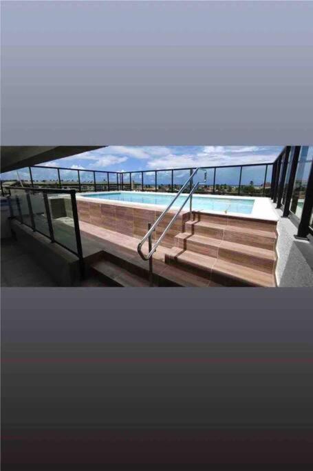 Flat Moderno com Piscina na cobertura em Porto de Galinhas para até 5 pessoas
