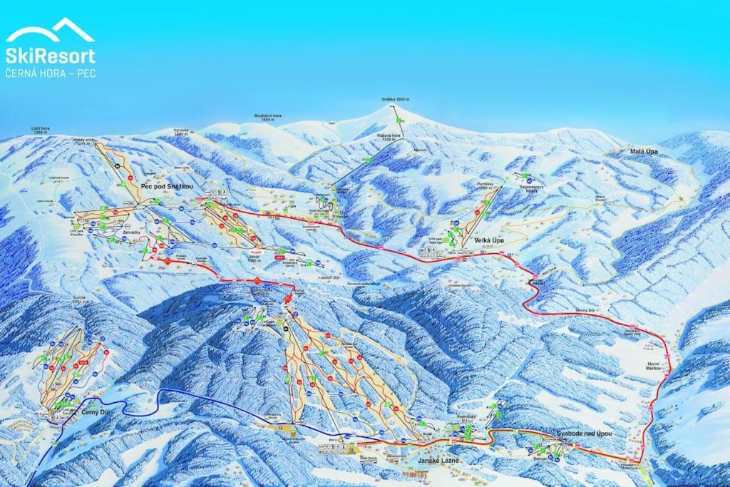 Apartmán u Ski Javor - 1x soukromé parkování