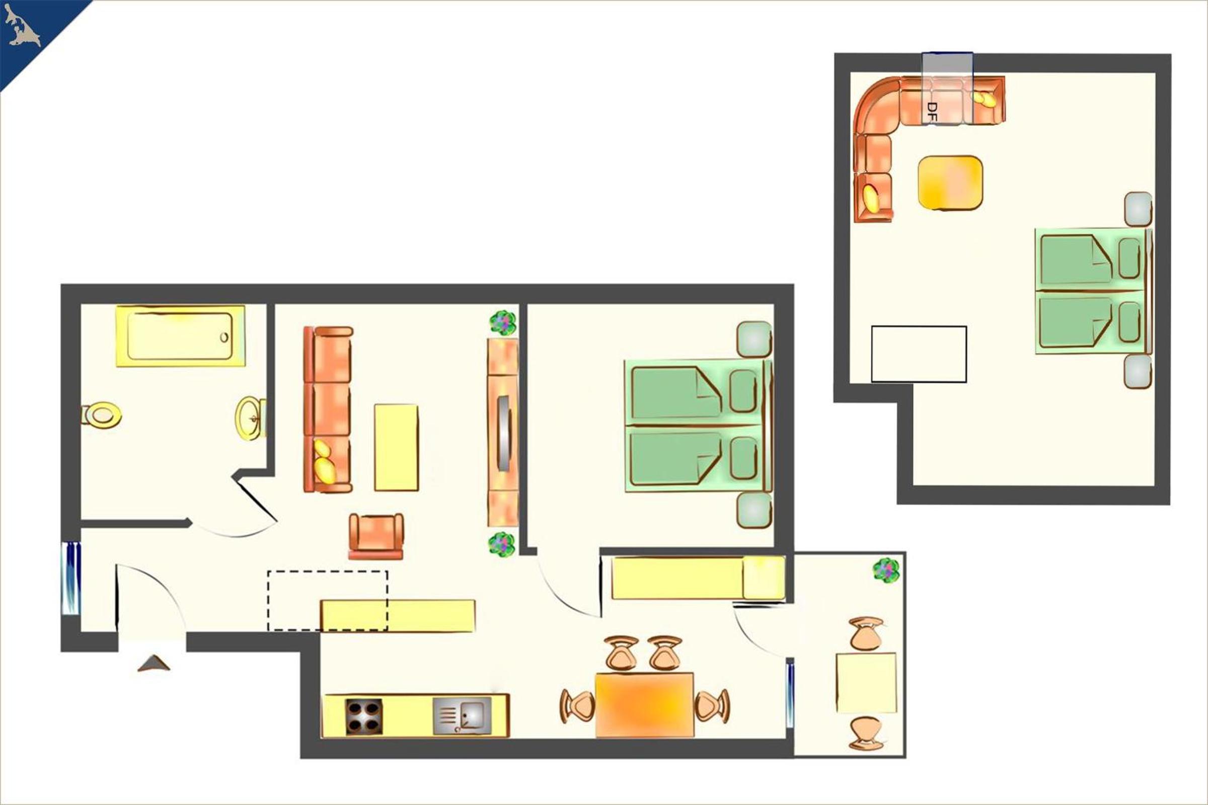 Loddin Ferienwohnung Inselzeit