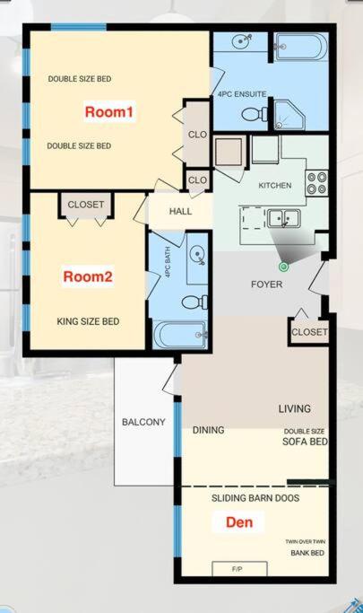 Mountain Escape sleeps 10 Guests in this 3BD 2BT Top Floor Condo with Mountain View