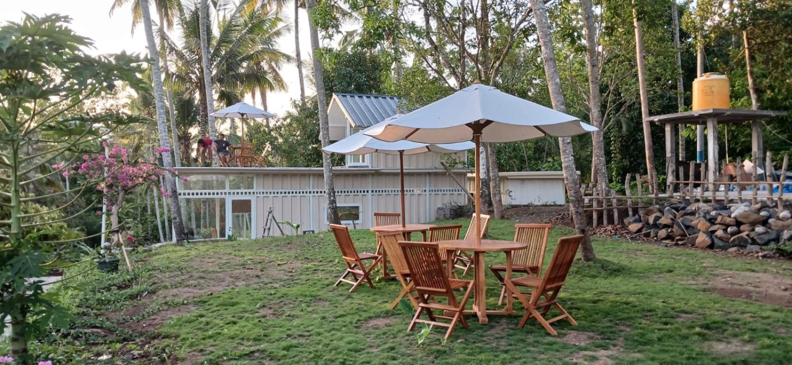 Double Decker Container Cabin at Umah Chronosphere Bali view 4