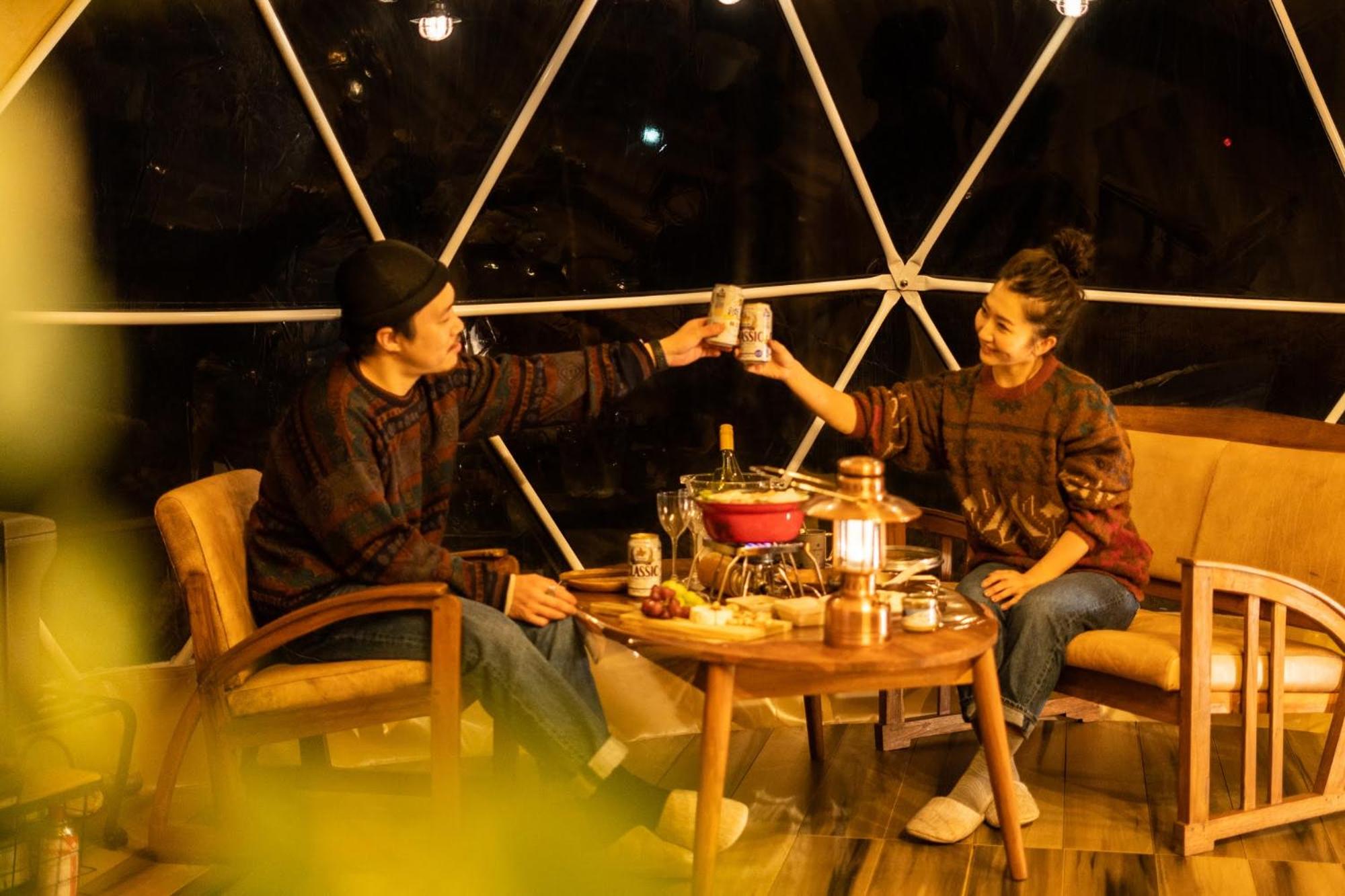 焚き火キャンプ場 Hokkaido Glamping - TAKIBI