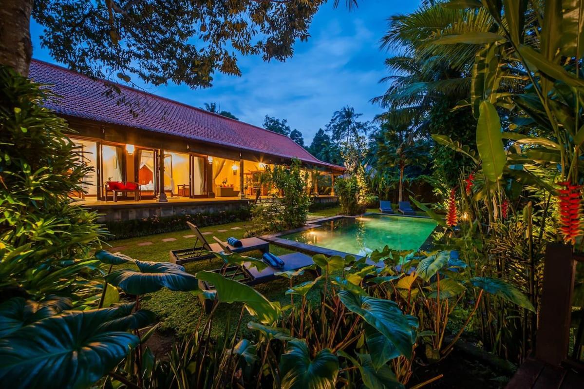 Luxury 3BR Infinity Jungle View Aashaya Villa Ubud view 2