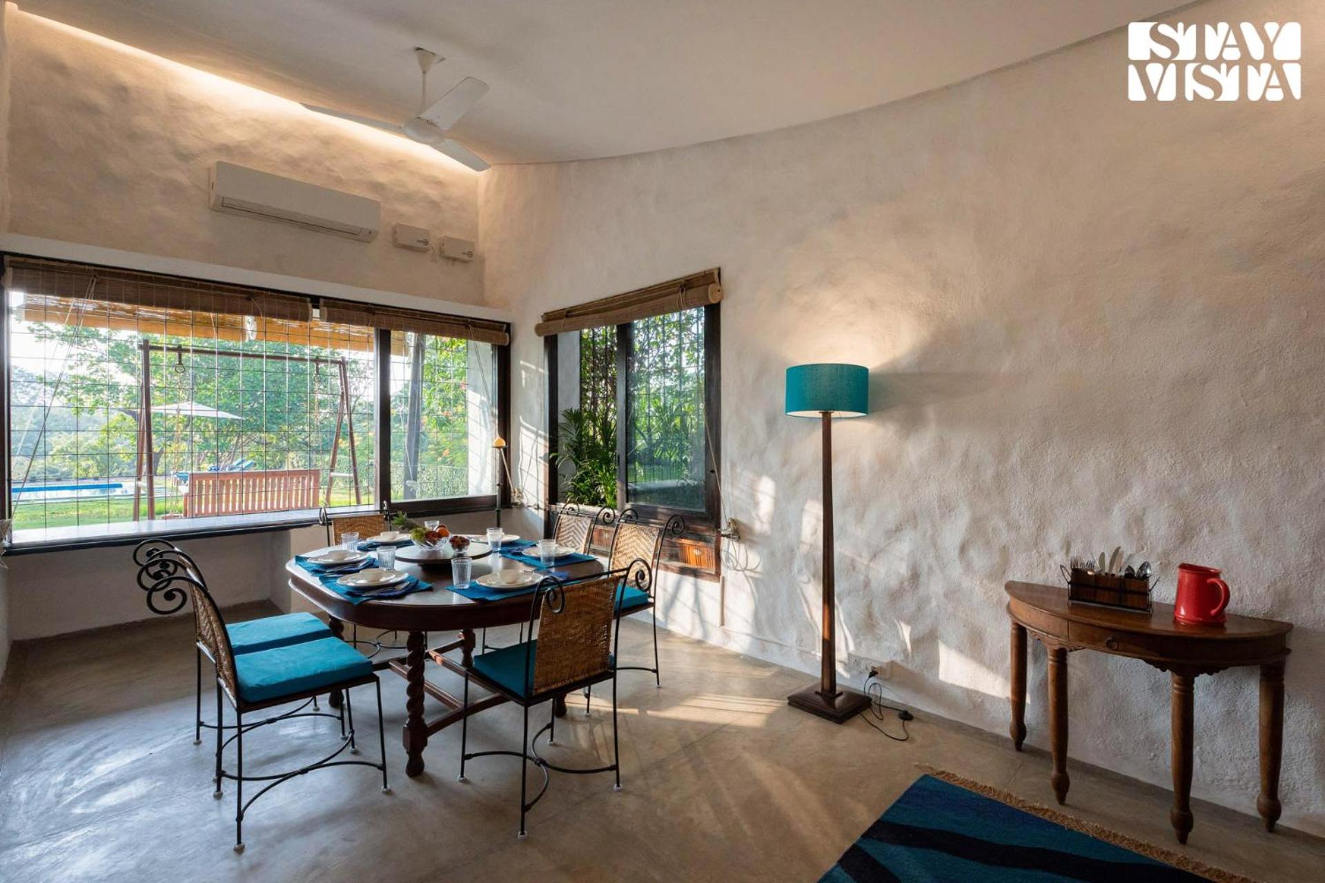 The Courtyard by StayVista - Private Pool with Rustic Charm, Vibrant Courtyard, Spacious Verandah & Garden view 5