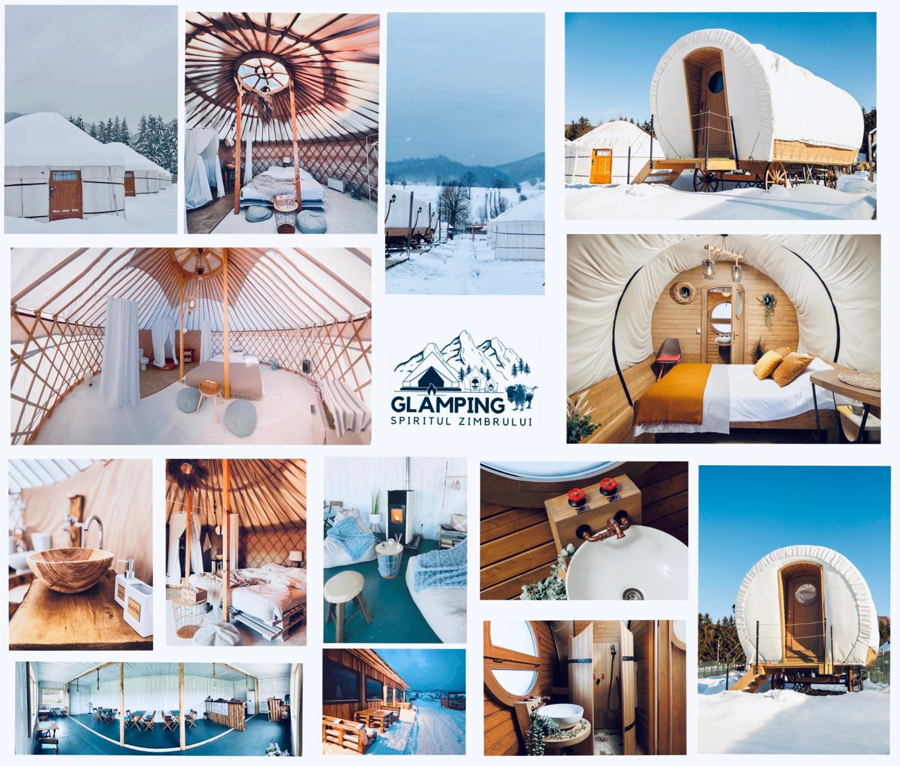 Glamping Iurte Mongole Spiritul Zimbrului