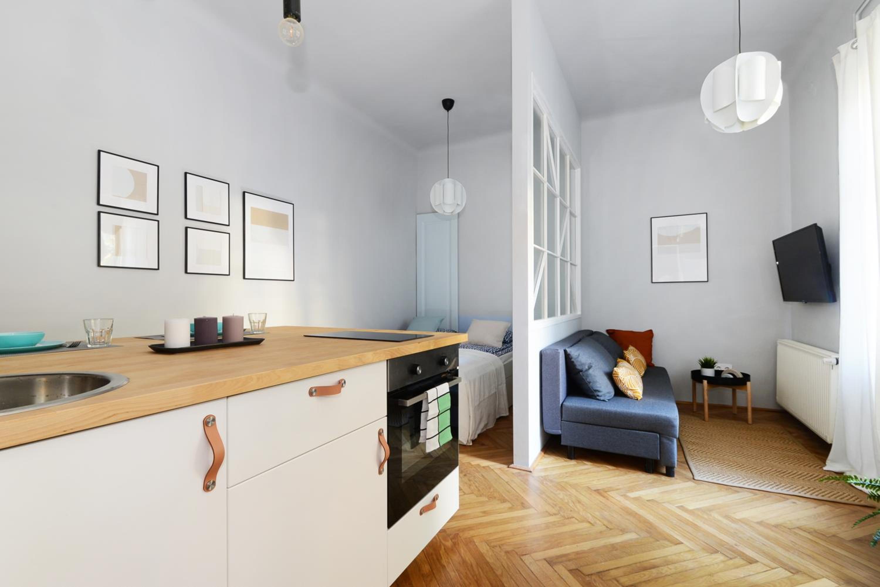 Monochrome Chic Apartments R61 view 2