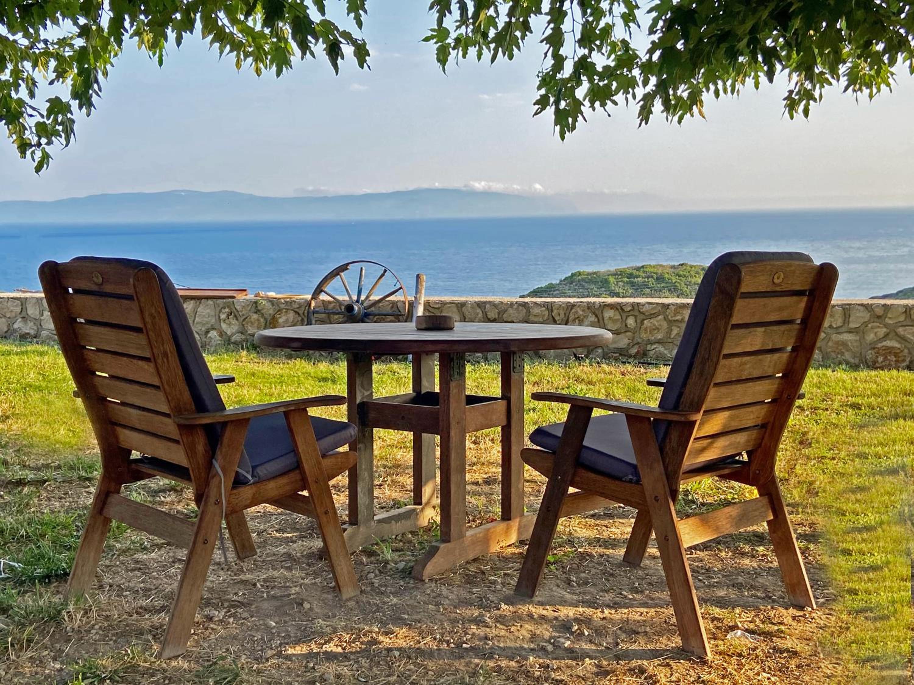 Panoramic Sea View Wooden Cottage Ratzakli, Kefalonia