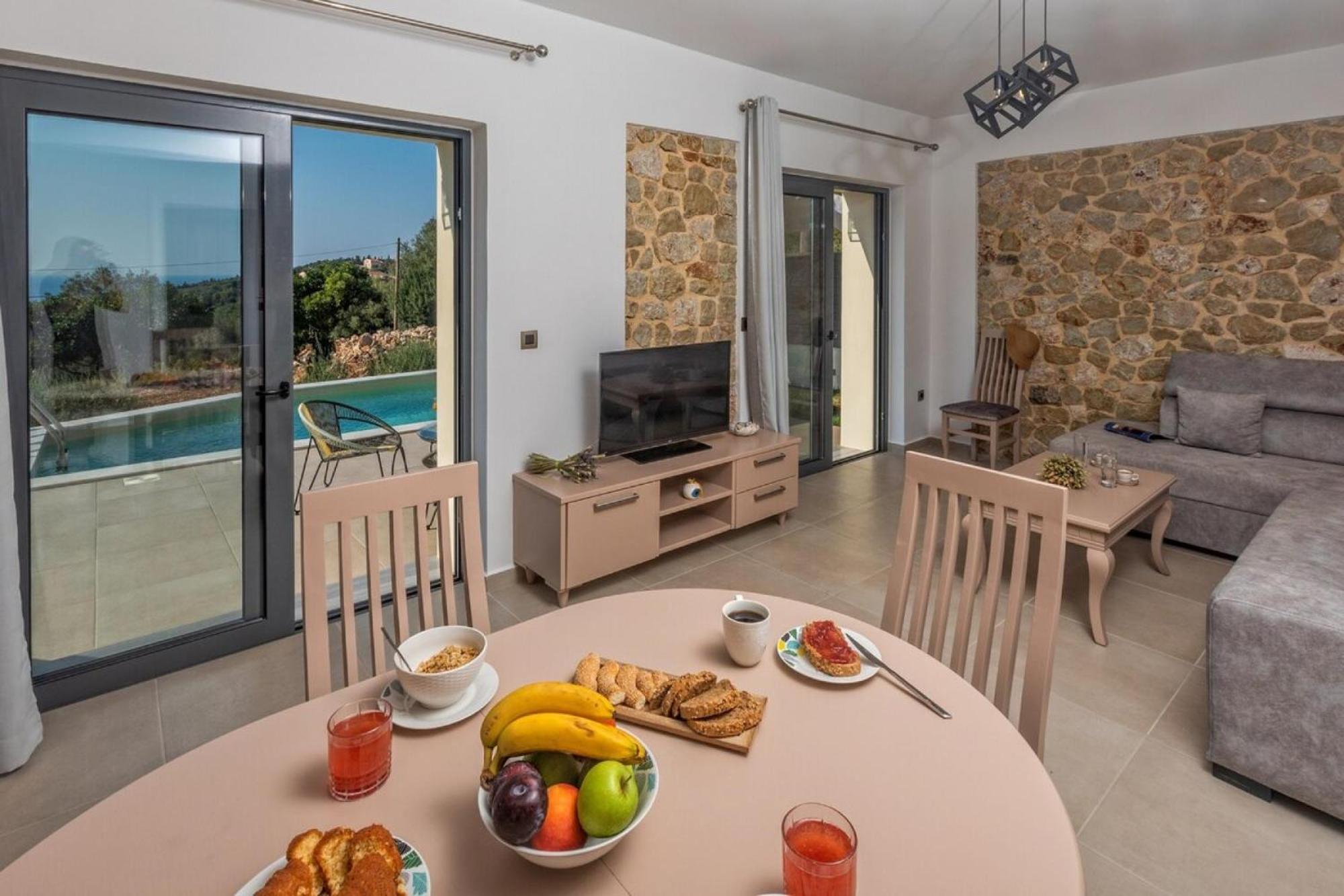 Majestic Stone Villa Sea View Pool