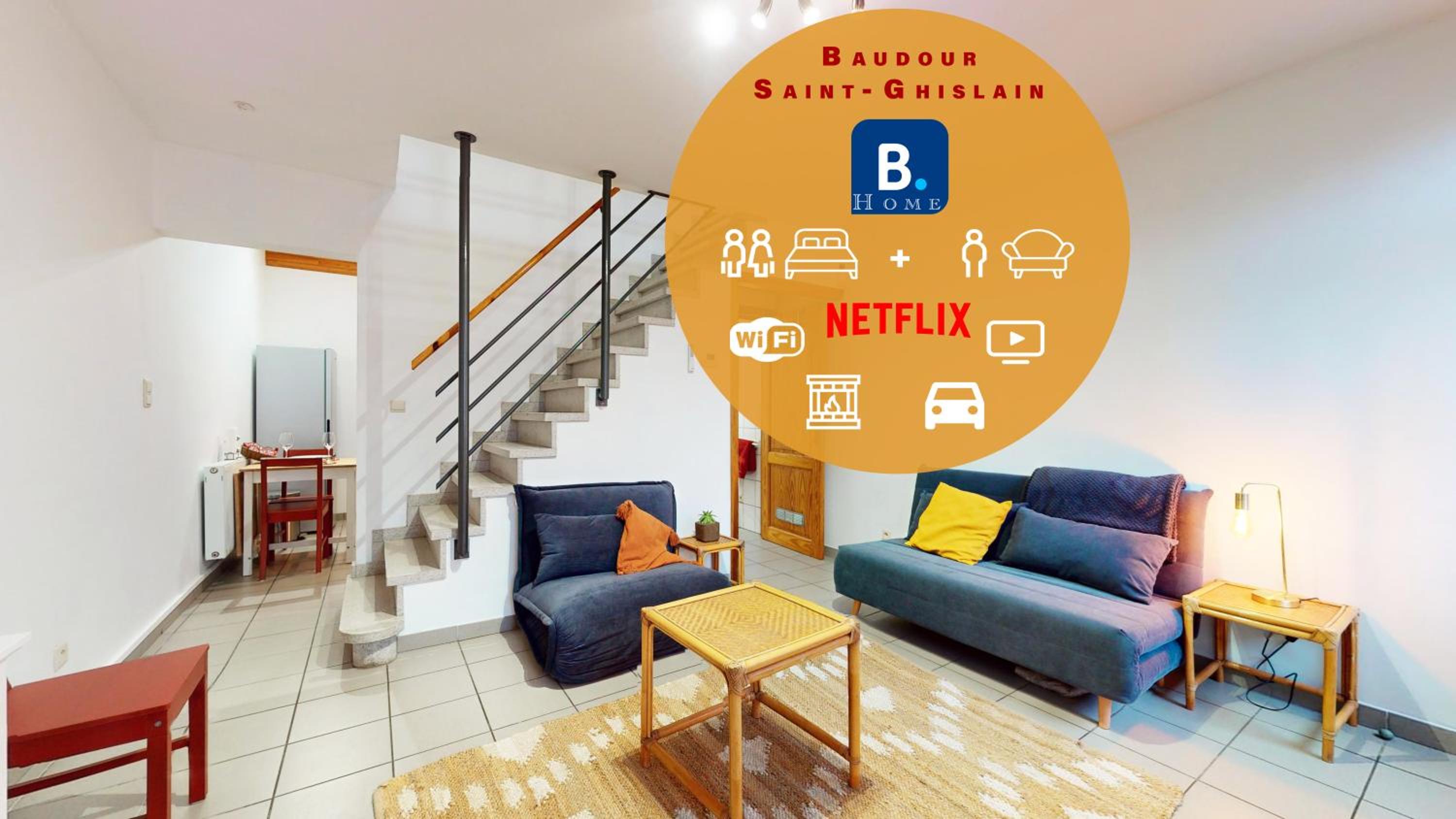 Comfortable house G00gle-SHAPE- Chièvres Air Base