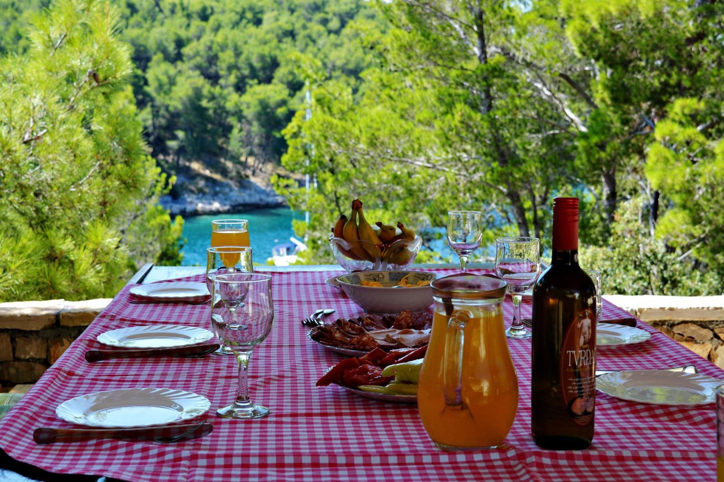 Poseidon Holiday House on Island of Brac view 2