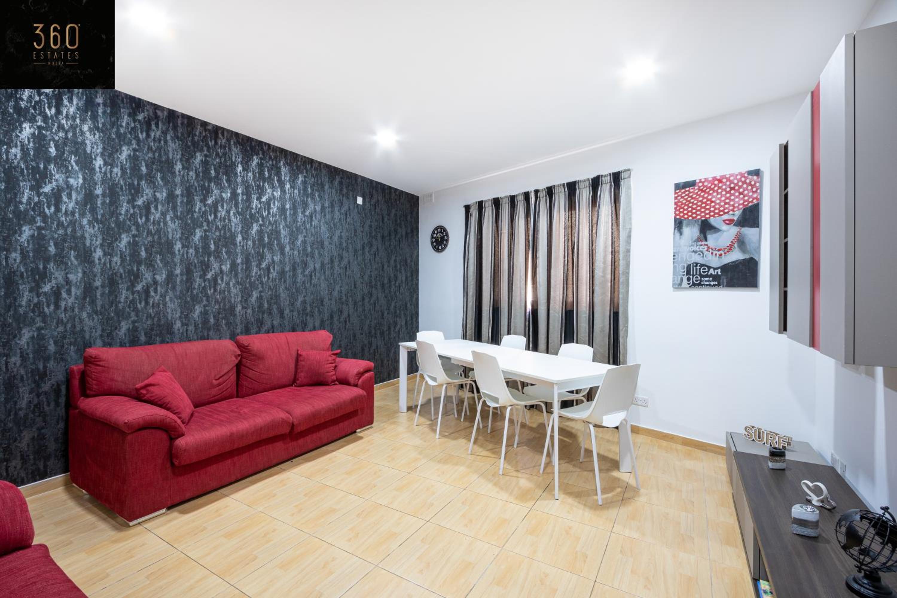 A Large house in central pieta with BBQ & Terrace by 360 Estates view 3