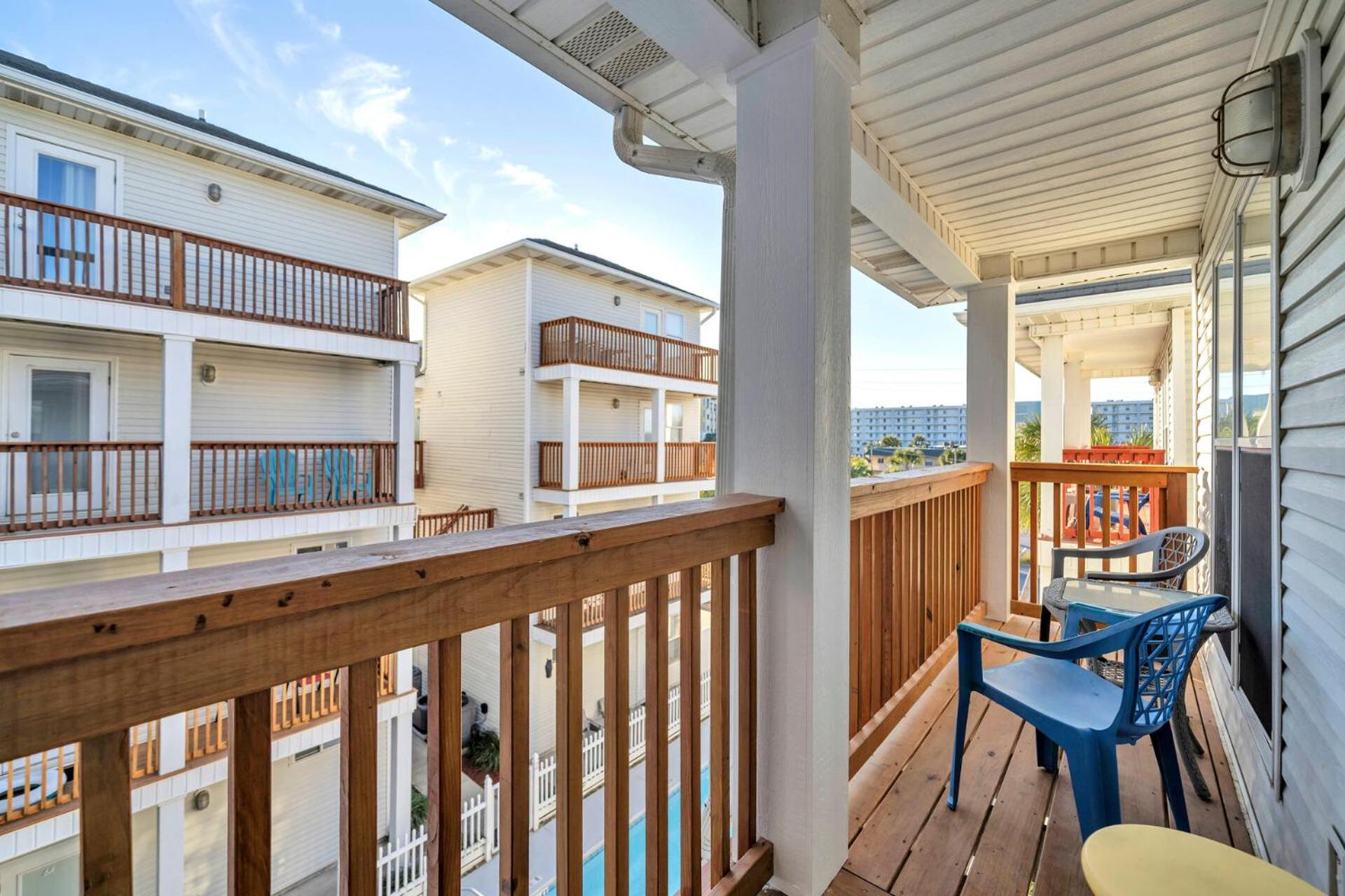 Sunset Cottages 2 bed 2 bath with balcony view of intercoastal waterway view 5