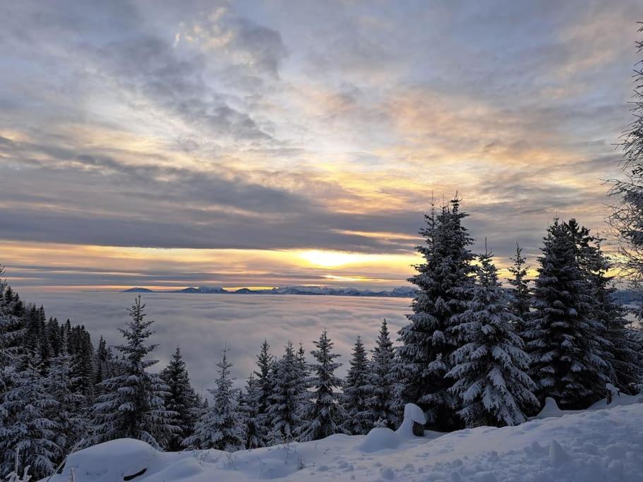 Atemberaubende Aussicht, direkter Pistenzugang