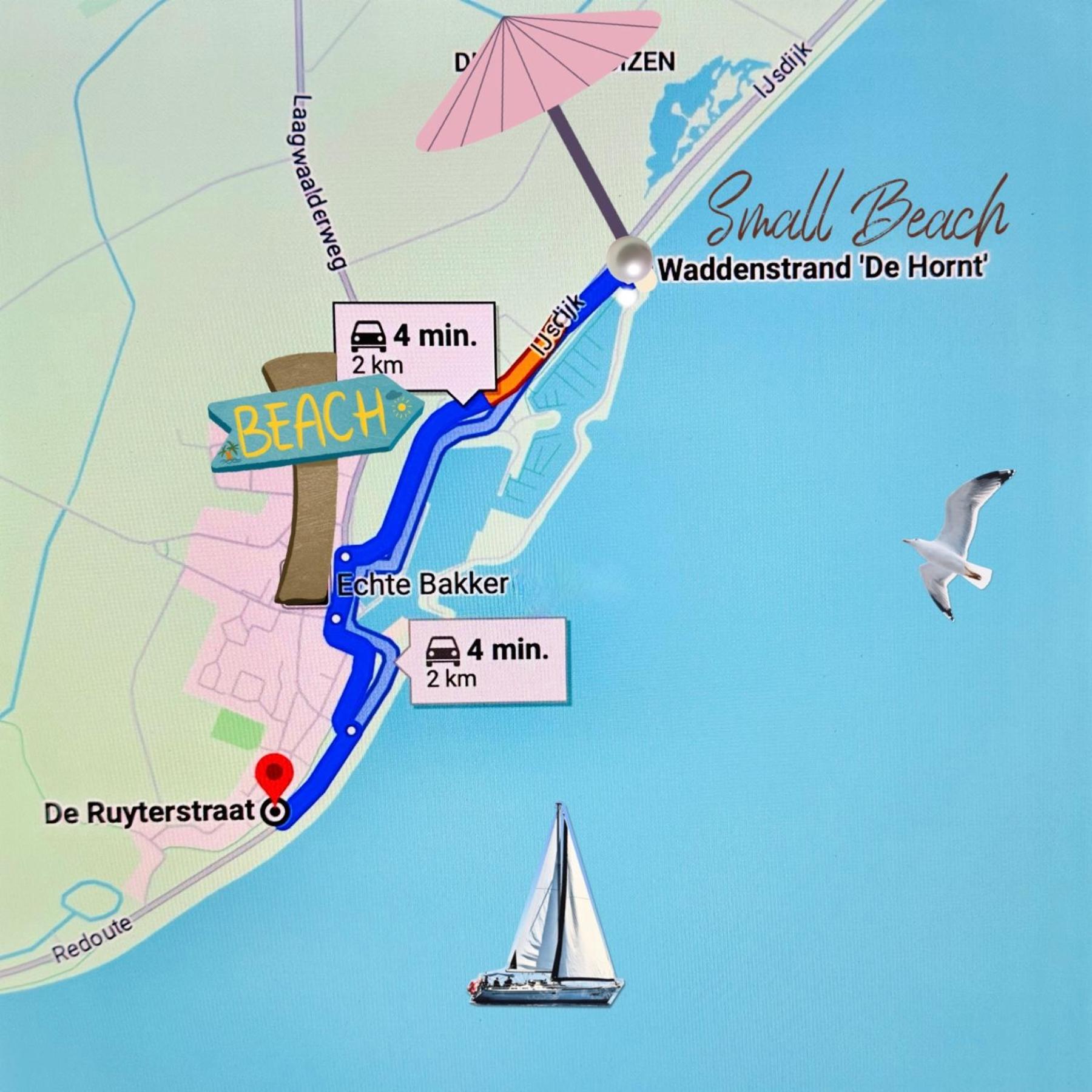 Havenhuis TEXEL, per week or weeks Saturday-Saturday