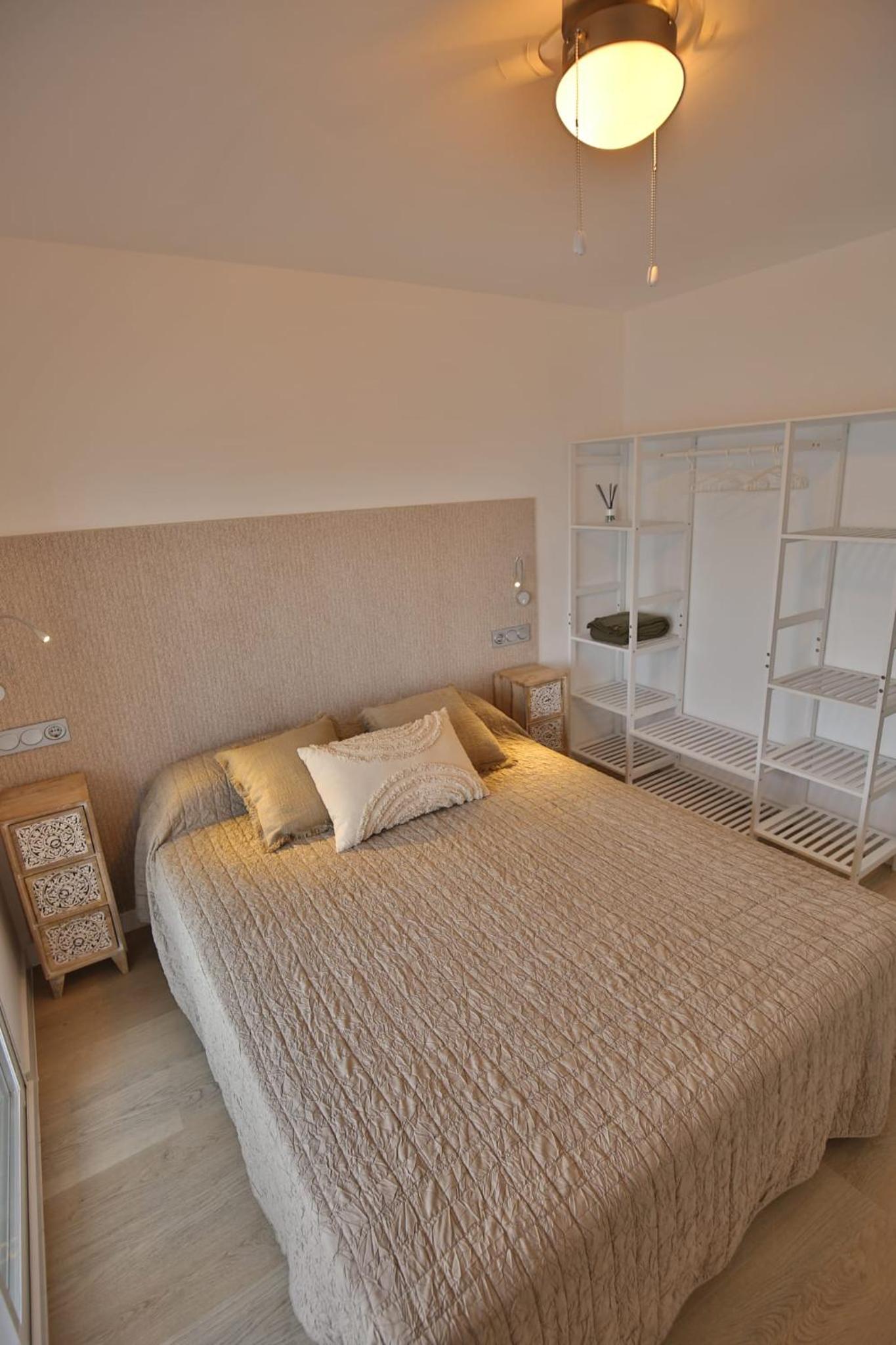 Apartamento L´espigo de Saoret primera linea playa Centro soleado y recien renovado