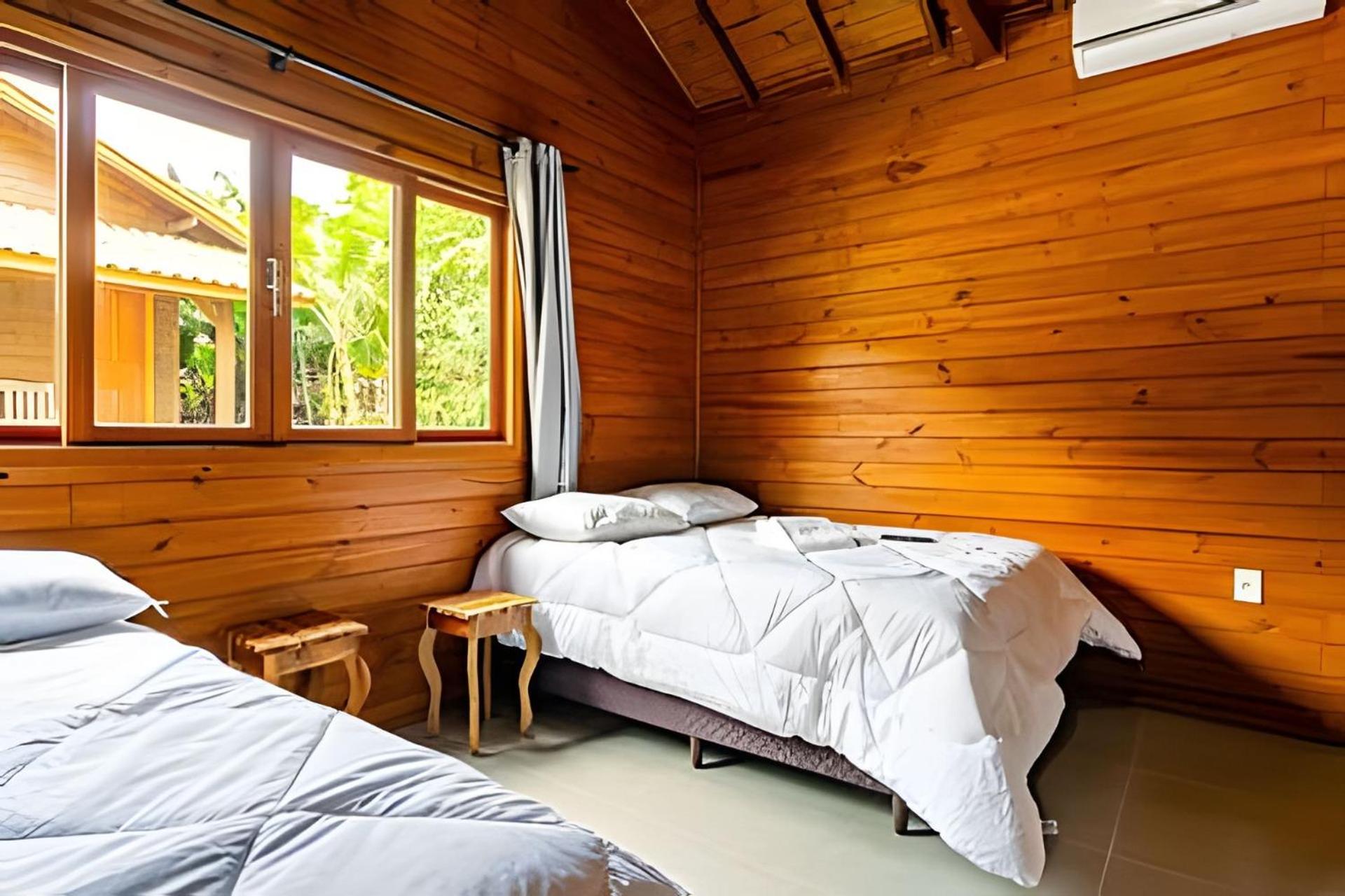 Cabanas aconchegantes. Desfrute da natureza e praia