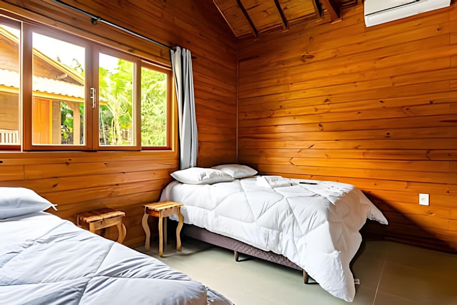 Cabanas aconchegantes. Desfrute da natureza e praia