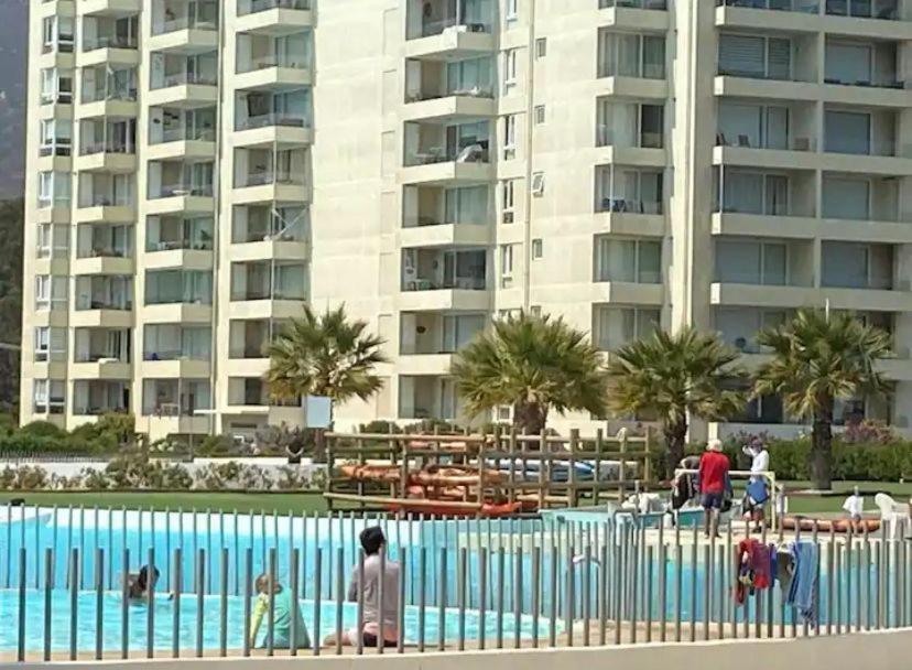 Departamento en la playa en la laguna de cristal